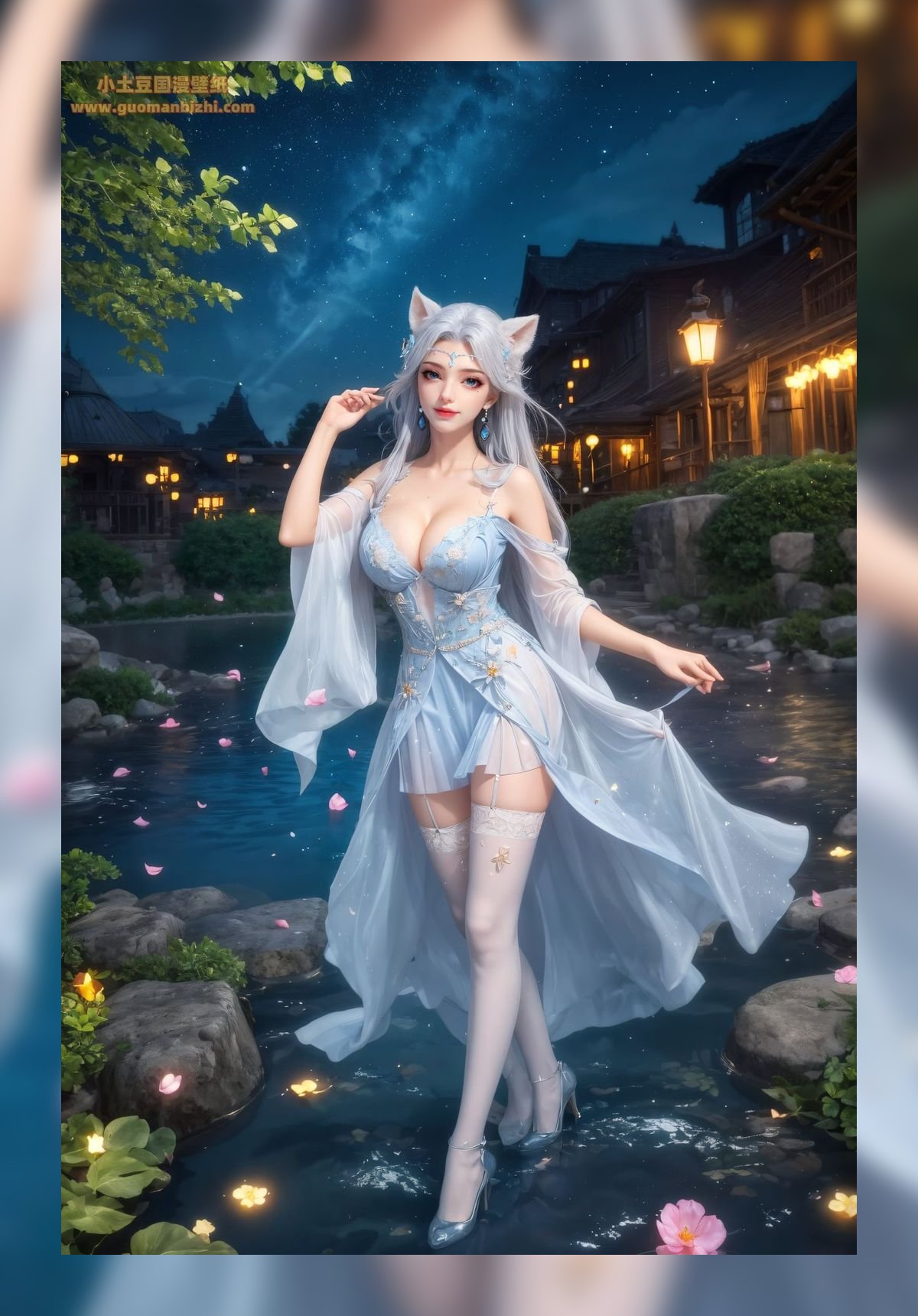 热门ai素材百炼成神宁雨蝶精美4k打包壁纸