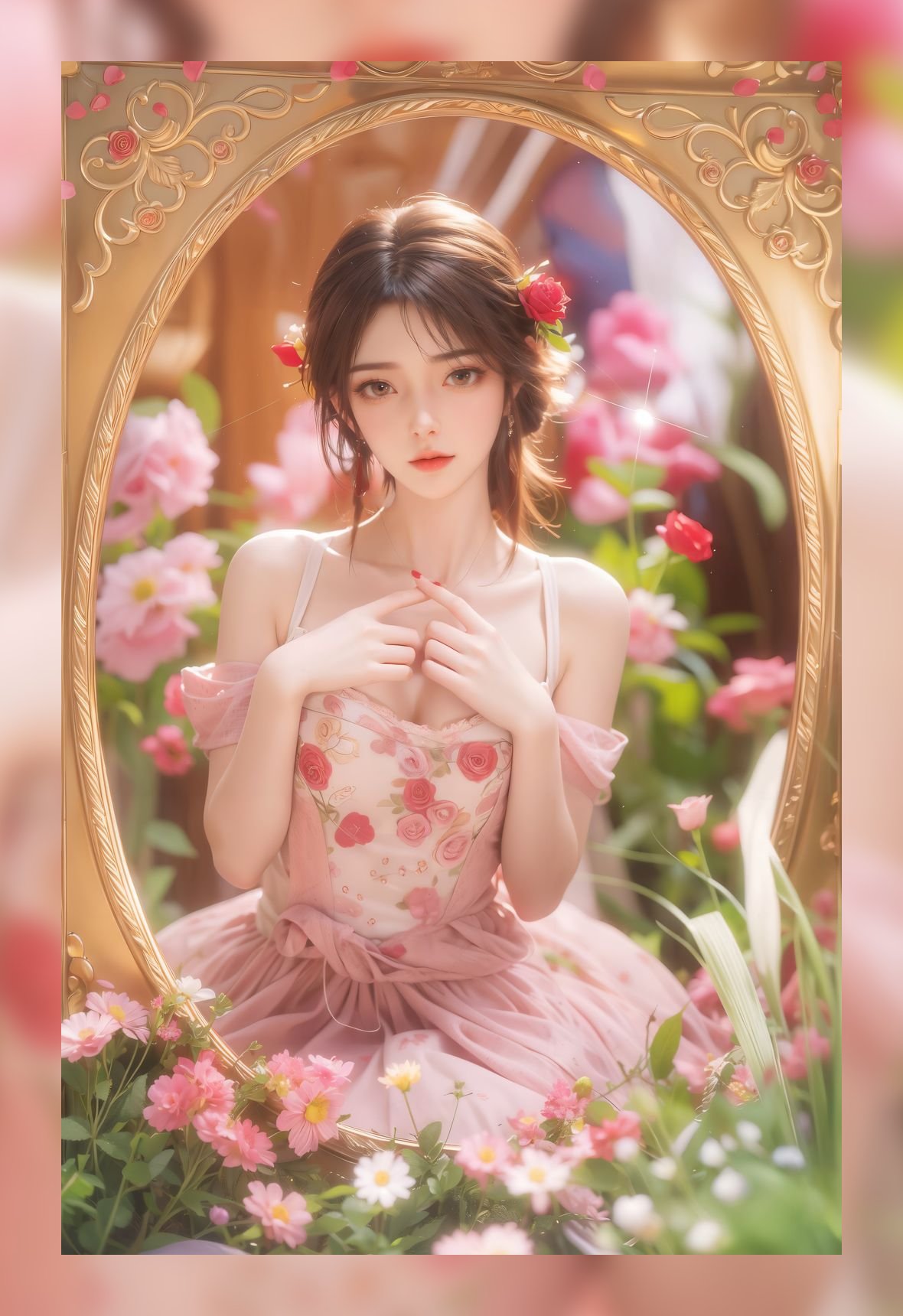 国风ai绘画完美世界火灵儿8k图包打包