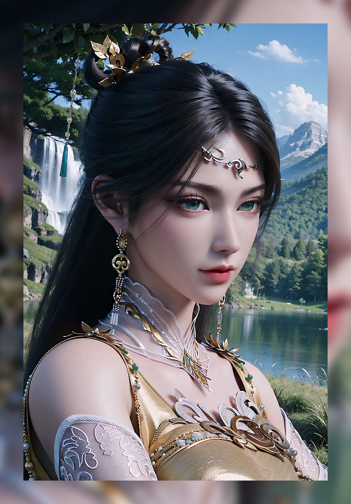 精美的多场景诛仙金瓶儿高质量4k壁纸打包