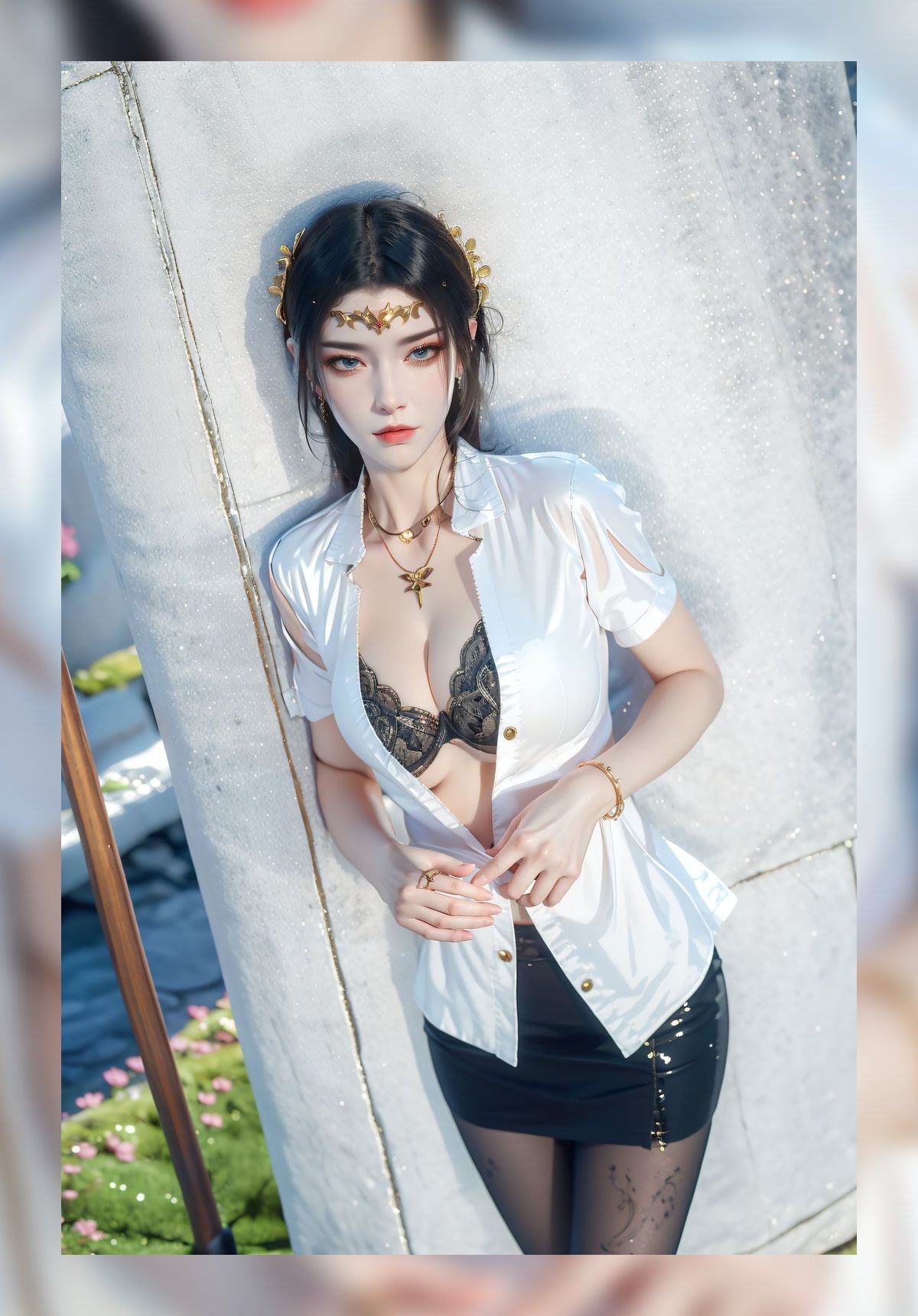 炫酷的ai女生斗破苍穹美杜莎精美8k打包壁纸
