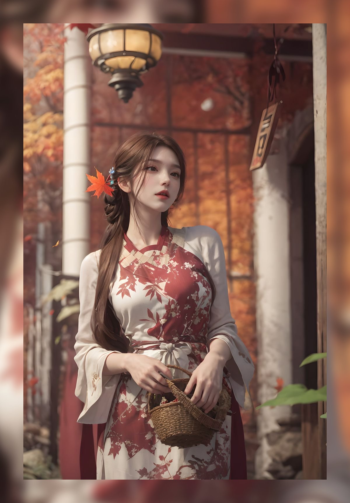 热门ai作品完美世界火灵儿高质量6k壁纸网盘下载
