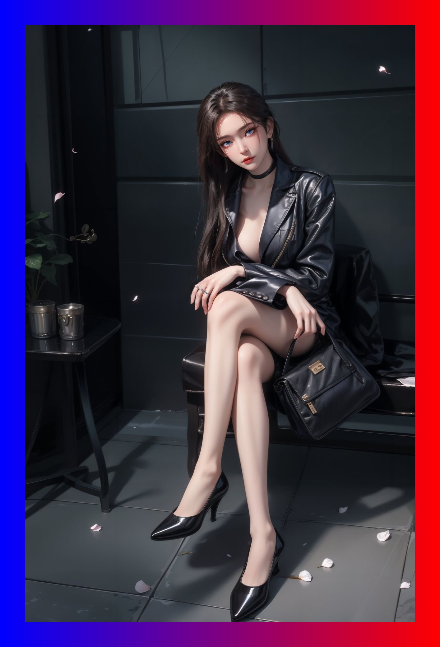 炫酷的ai桌布元龙蔷薇高质量8k壁纸网盘下载