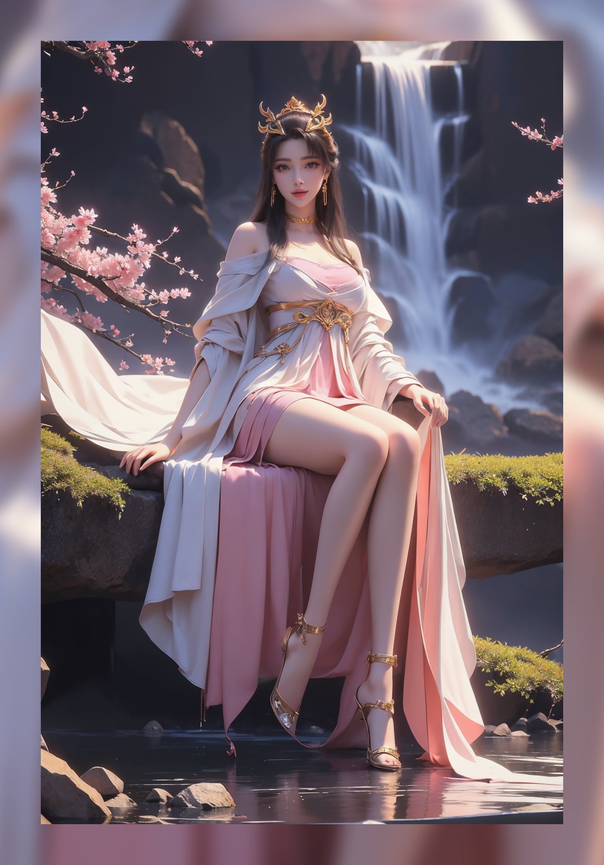 高品质ai美女完美世界天狐仙子高清6k壁纸打包