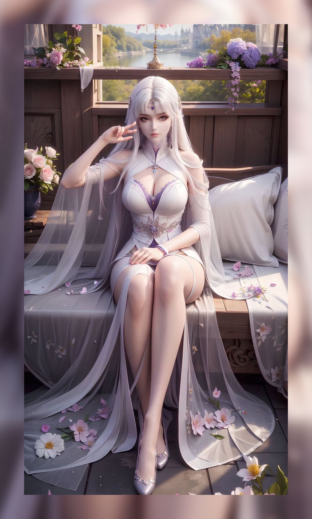 优秀作品ai作品斗破苍穹小医仙精美4k壁纸打包