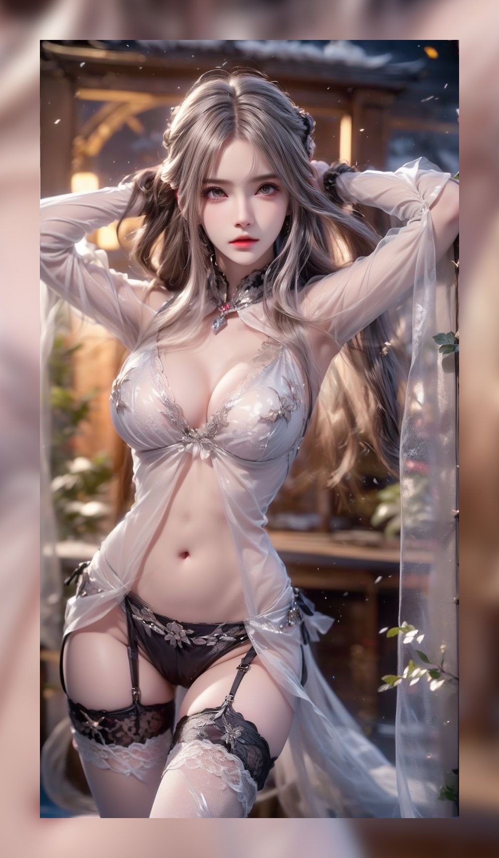 国风建模身材斗破苍穹小医仙超清6k壁纸打包