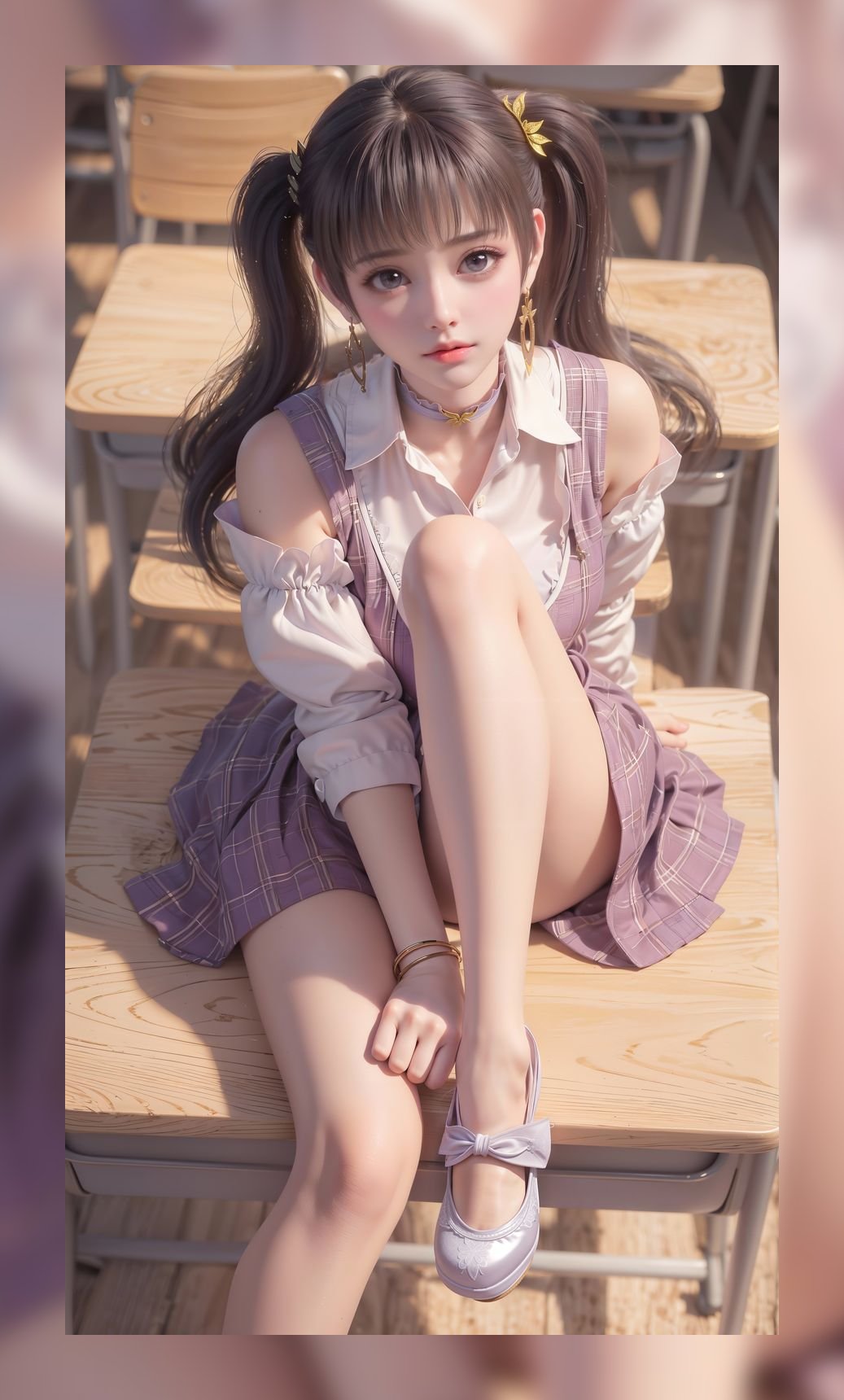 精致建模脸斗破苍穹紫妍高清4k合集壁纸