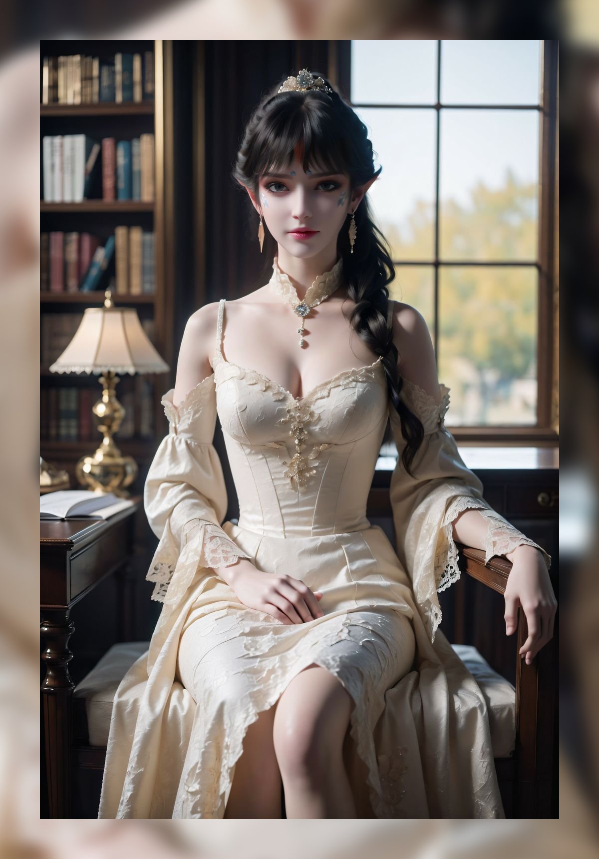 火热ai素材斗破苍穹凤清儿精美8k图包壁纸