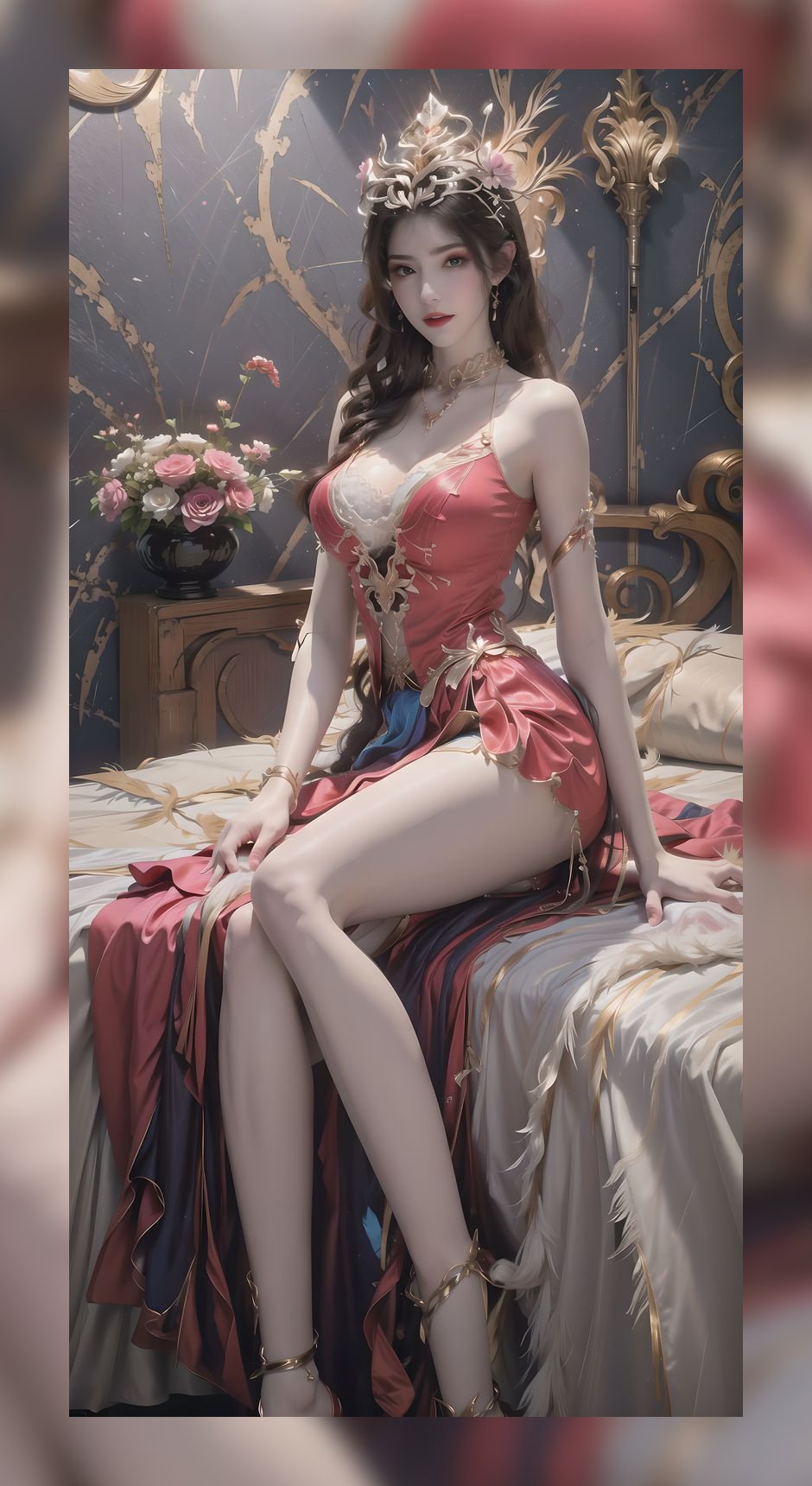 国风多场景斗破苍穹美杜莎高分辨率8k图包壁纸