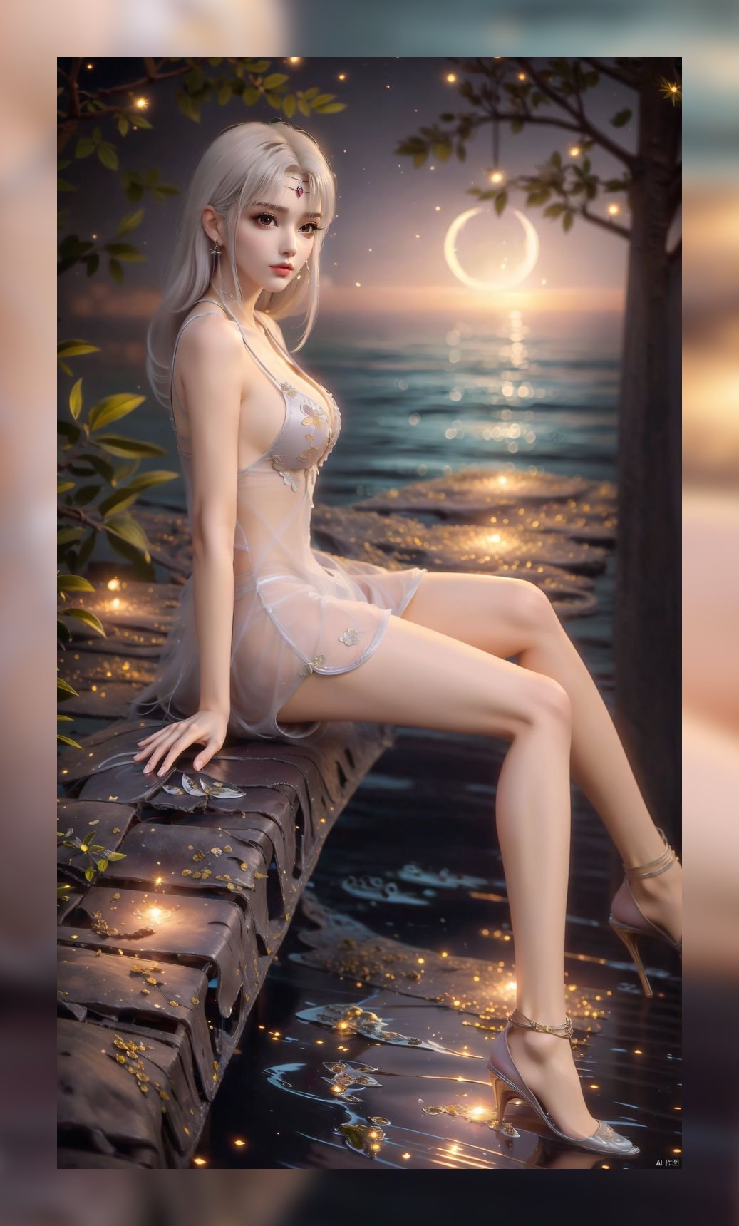 高品质ai女生斗破苍穹小医仙超清4k图包壁纸