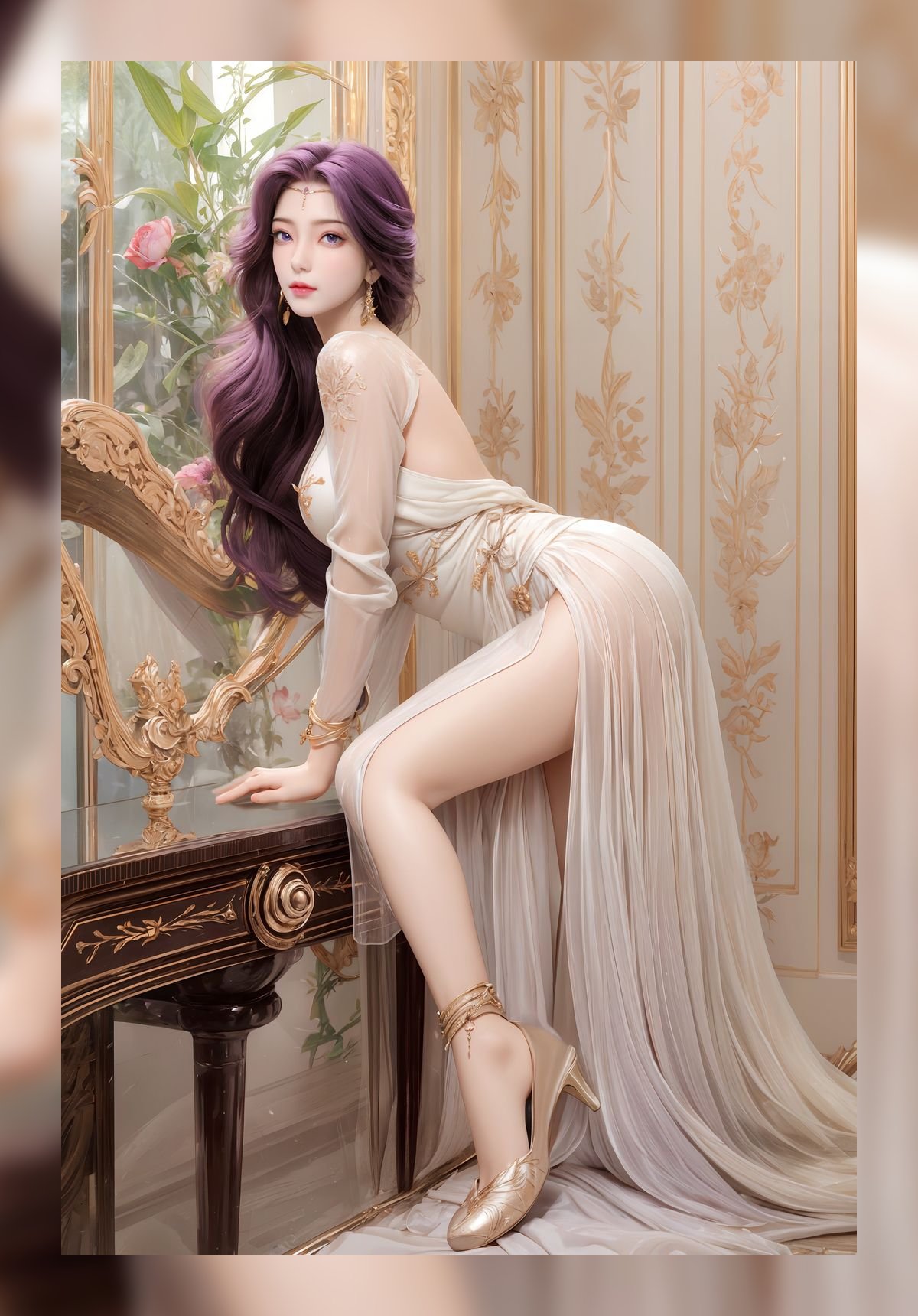 国风ai美女完美世界云曦高清4k壁纸打包