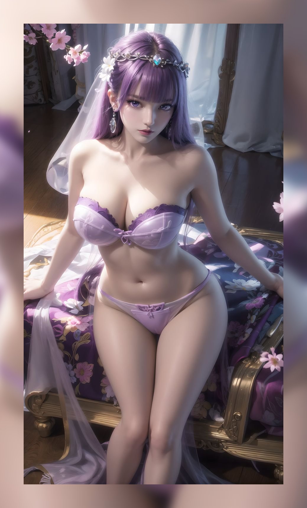 国风ai作品秦时明月少司命高清4k壁纸打包