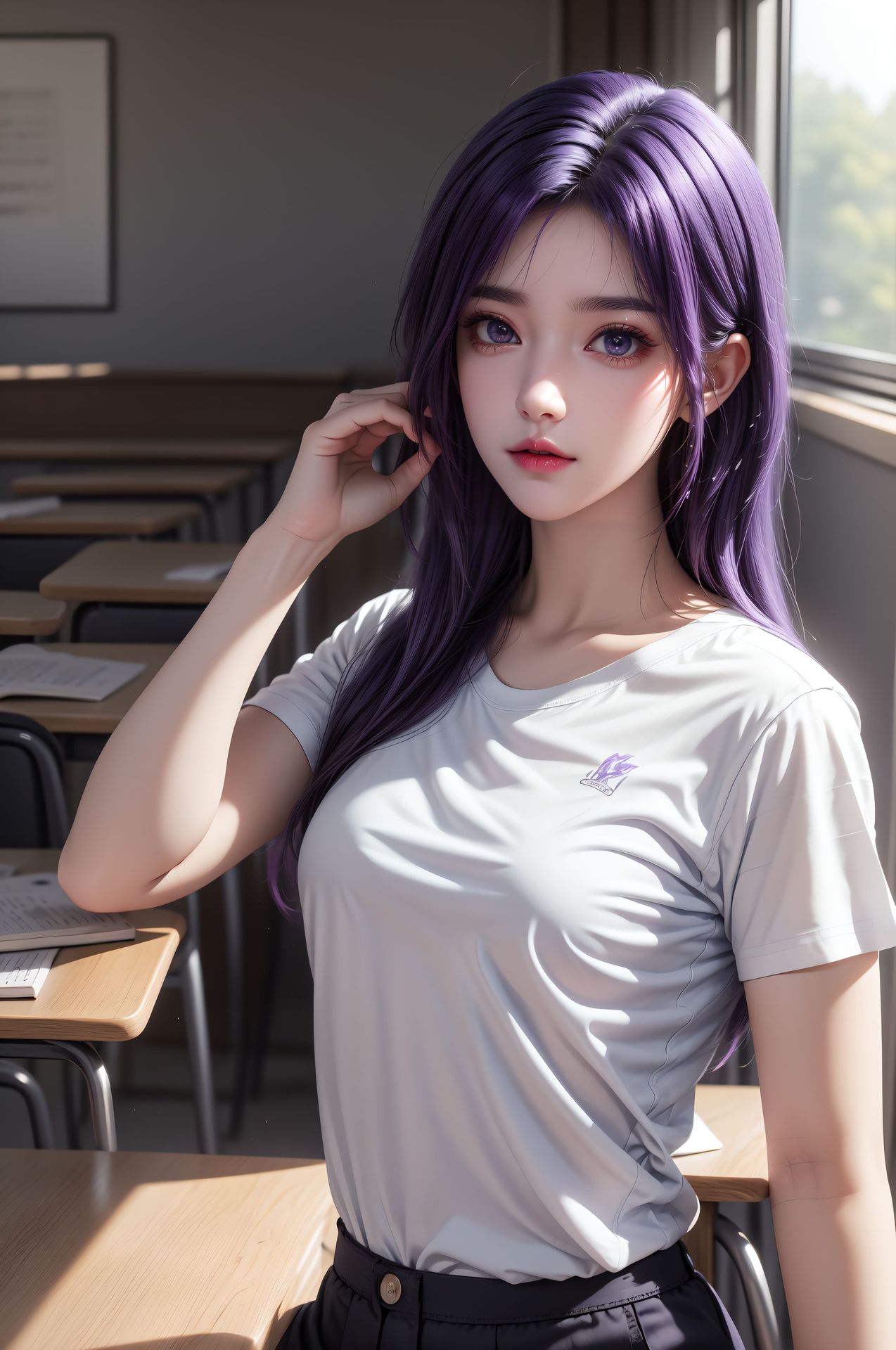 优秀的ai绘画完美世界云曦超清6k压缩打包