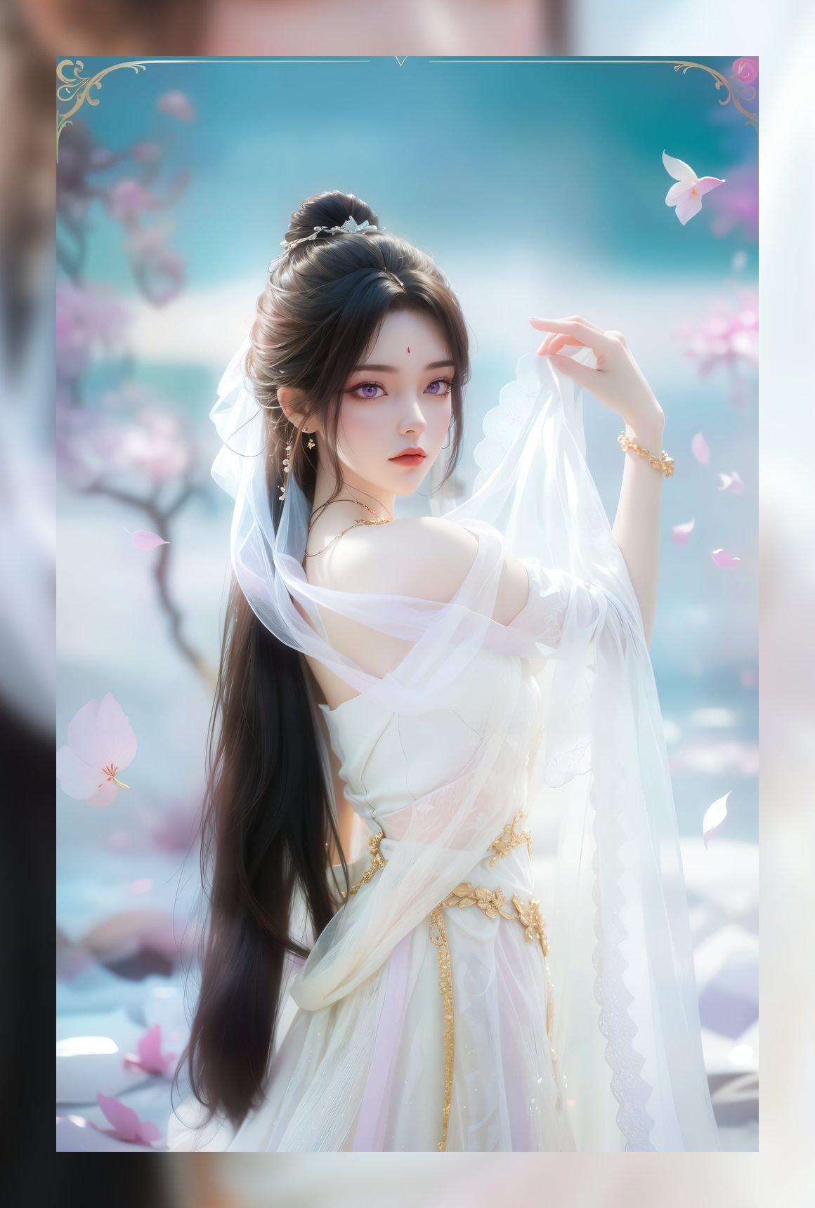 炸裂的ai生成完美世界月婵超清6k壁纸下载