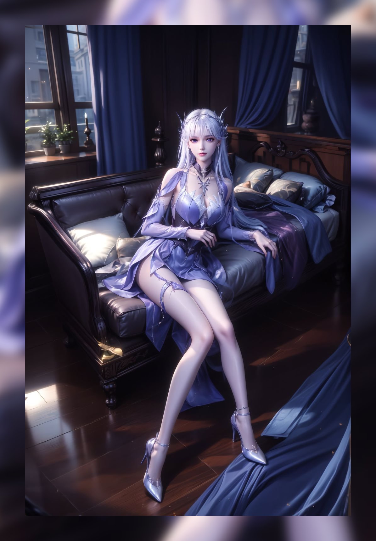 热门ai绘画神印王座圣采儿超清8k合集壁纸