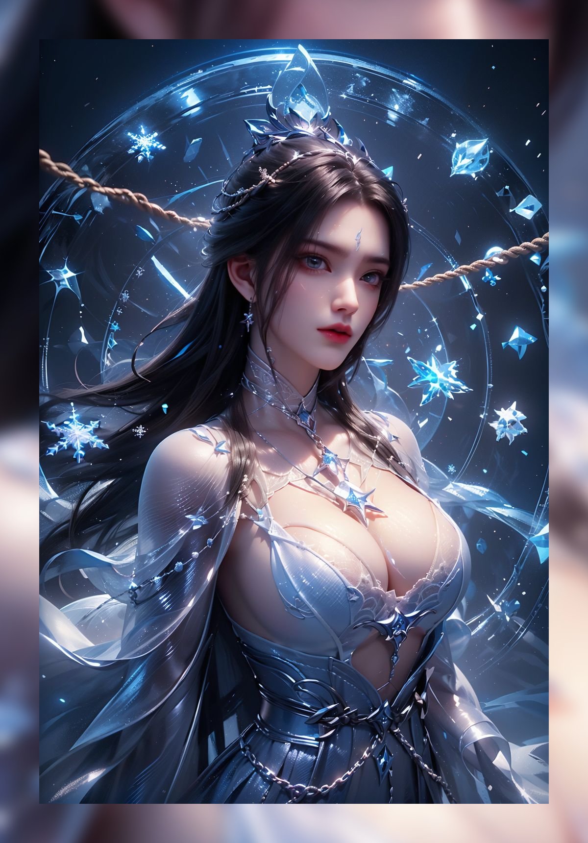 优秀作品ai素材诛仙陆雪琪精美8k整理合集