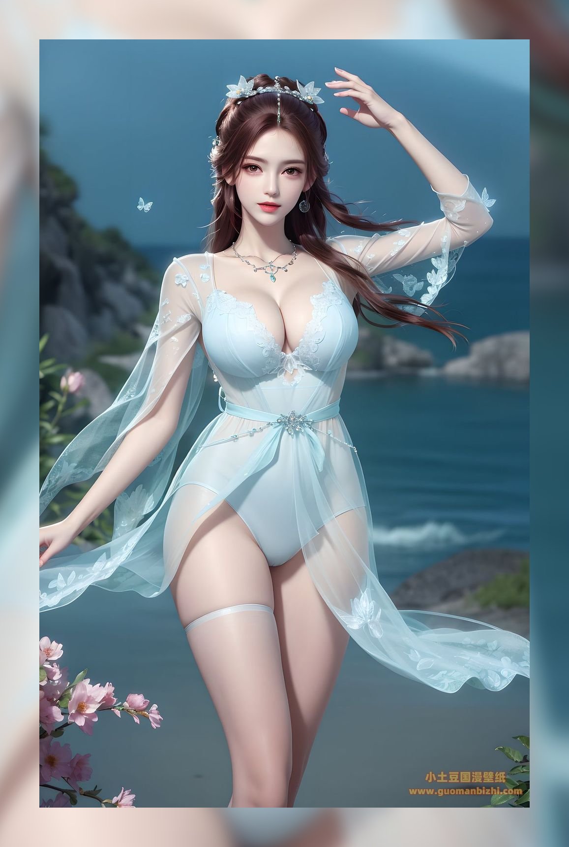 优秀的ai素材完美世界叶倾仙超清4k整理下载