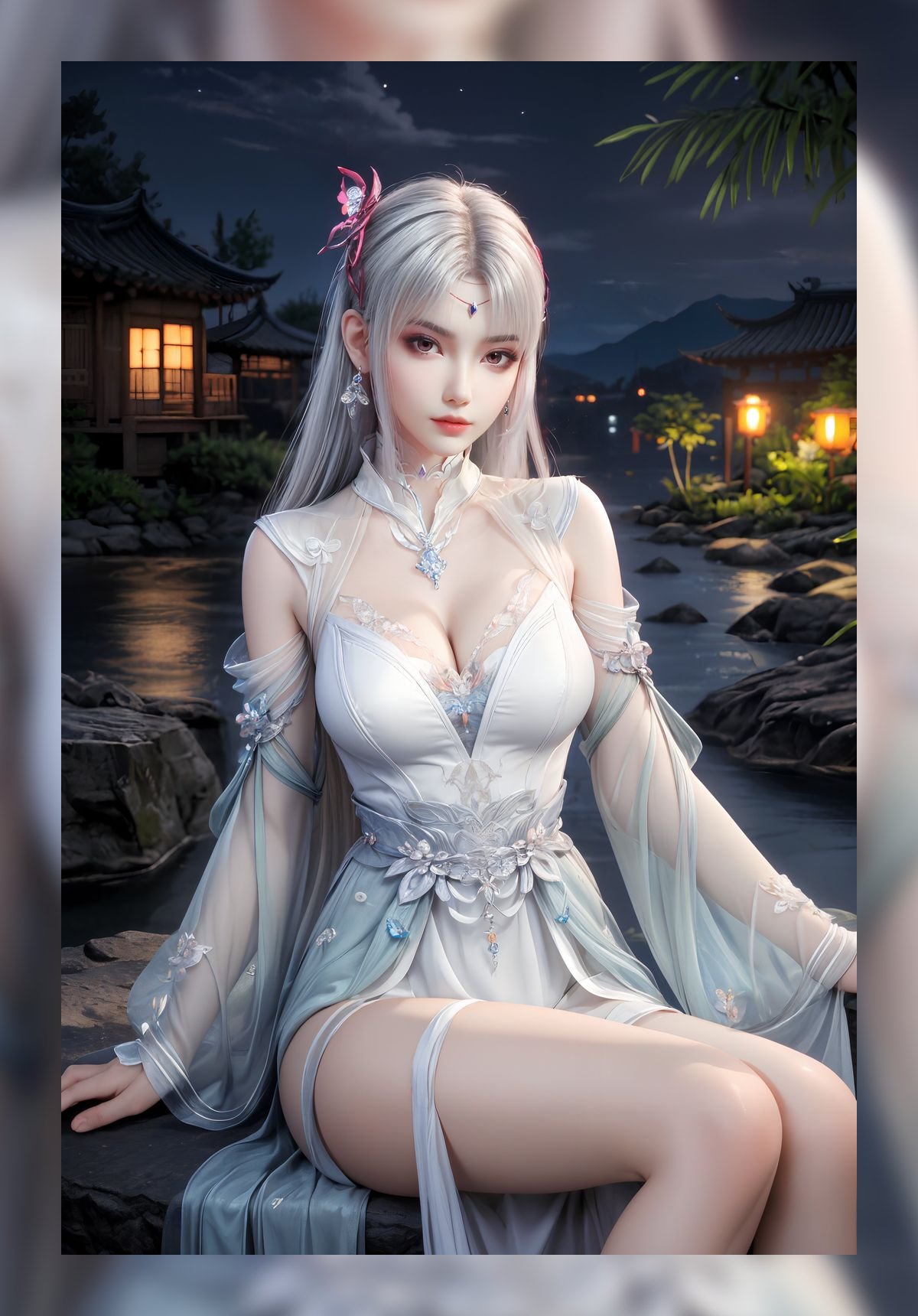 炸裂的ai作品斗破苍穹小医仙高清8k整理下载