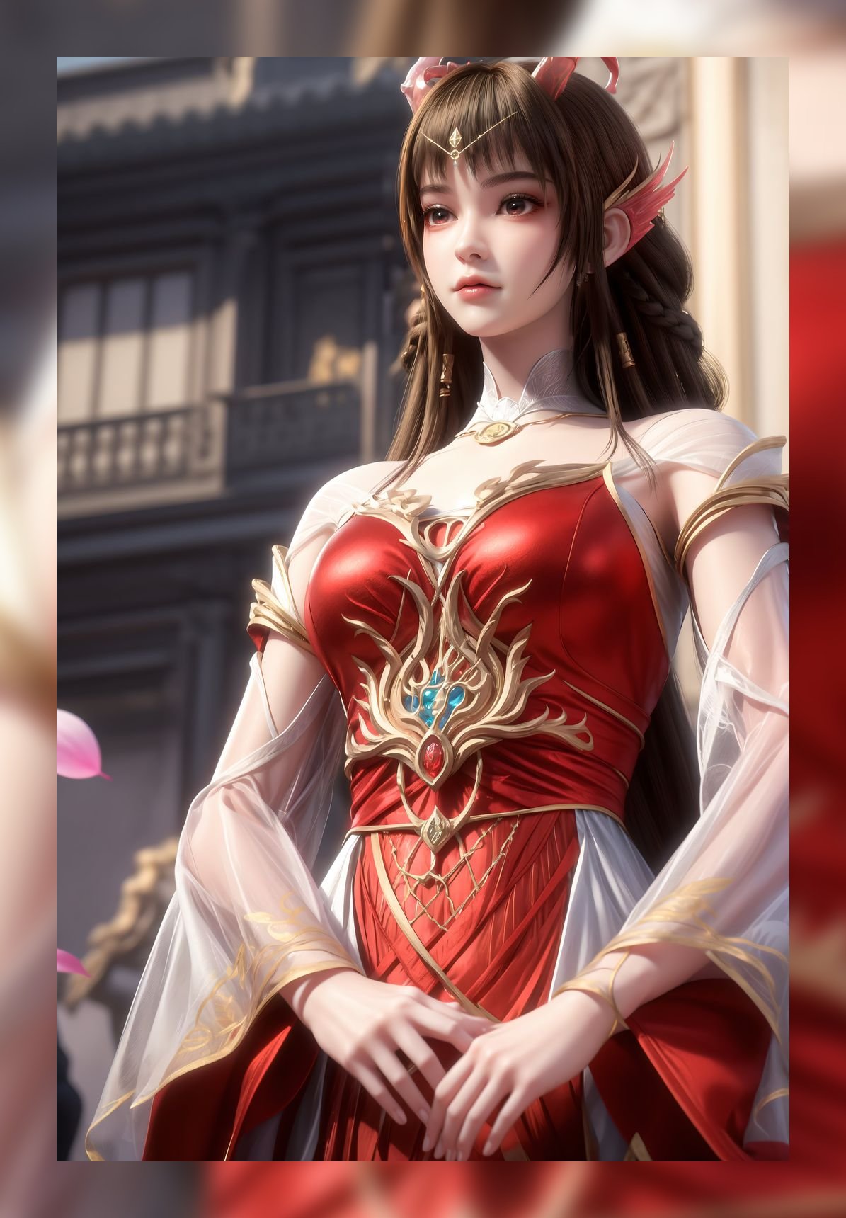 高品质ai作品百炼成神云落8k整理打包