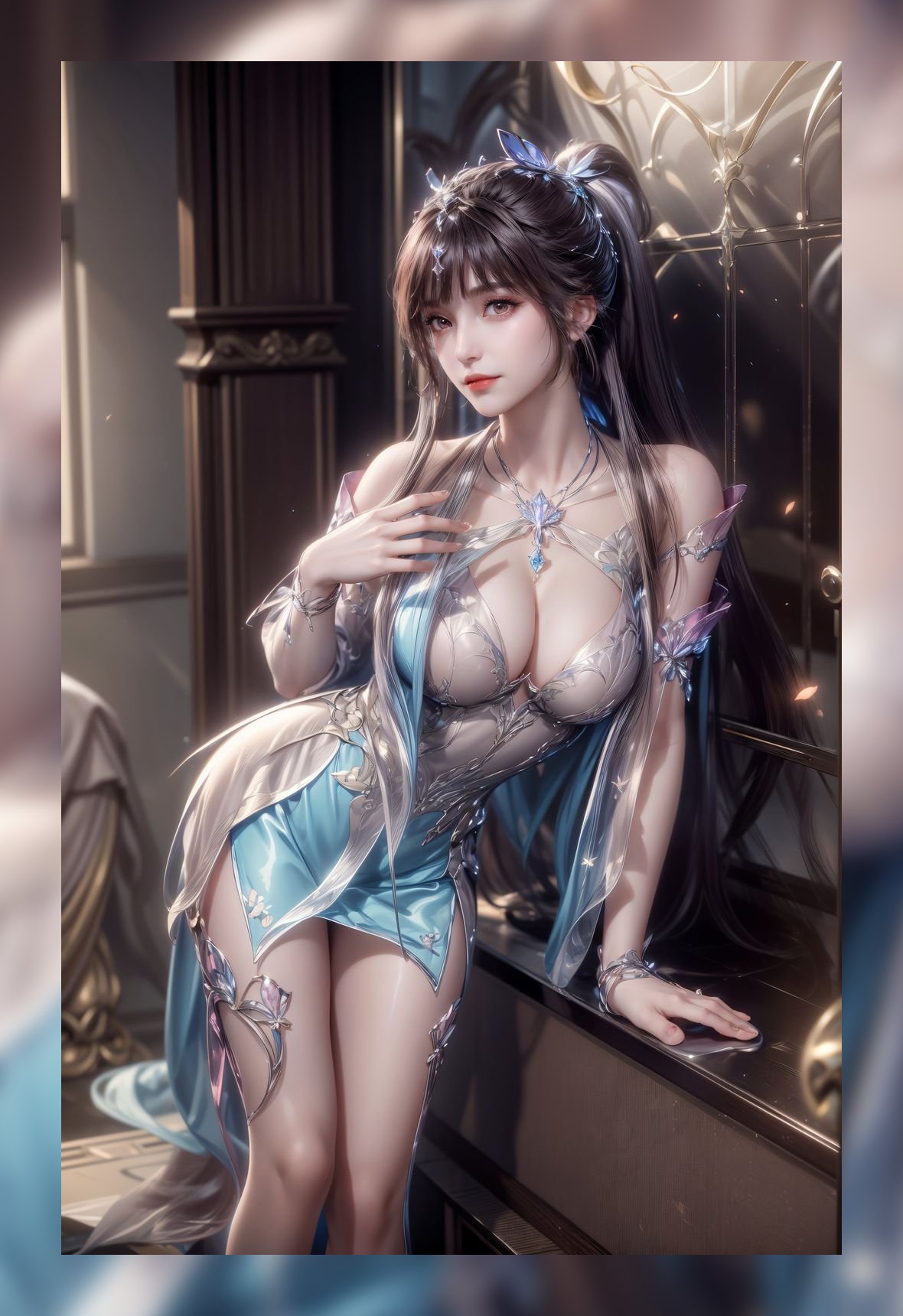 高品质建模身材斗罗大陆小舞高分辨率6k图包下载