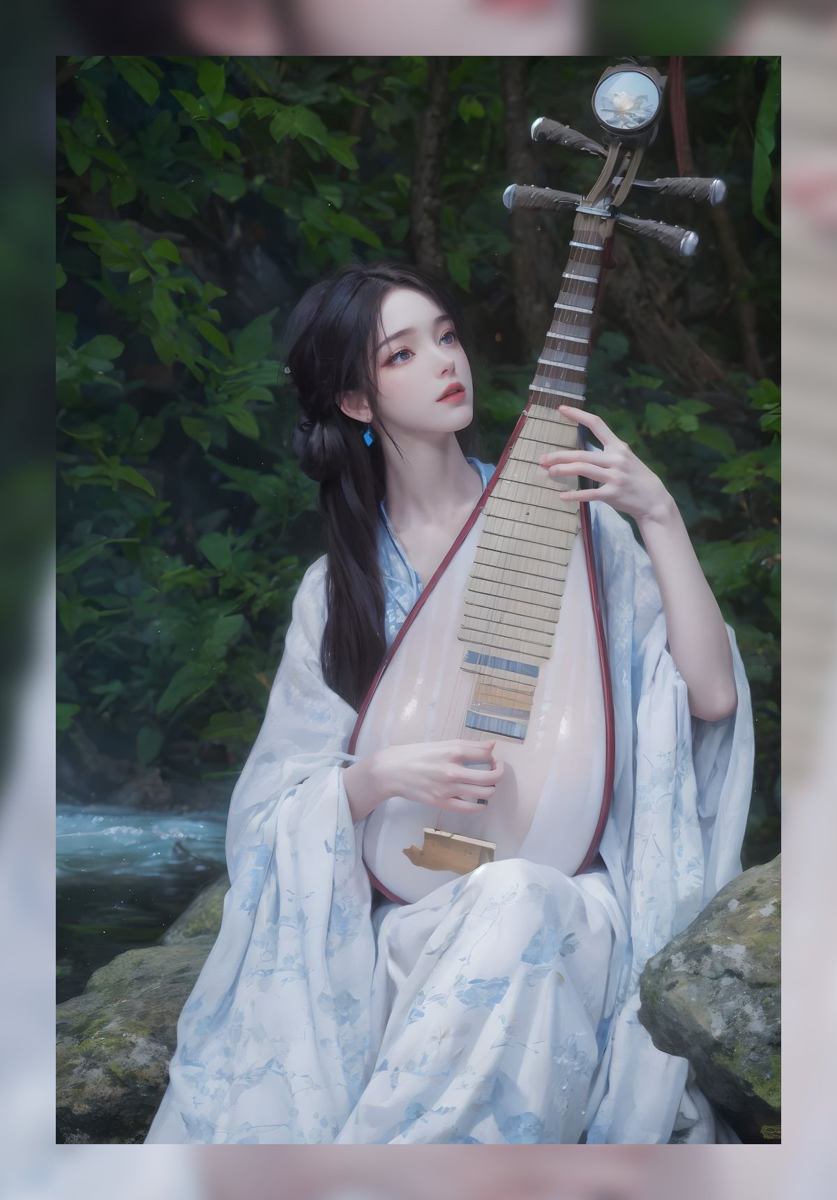 火爆ai女神完美世界火灵儿精美6k合集壁纸