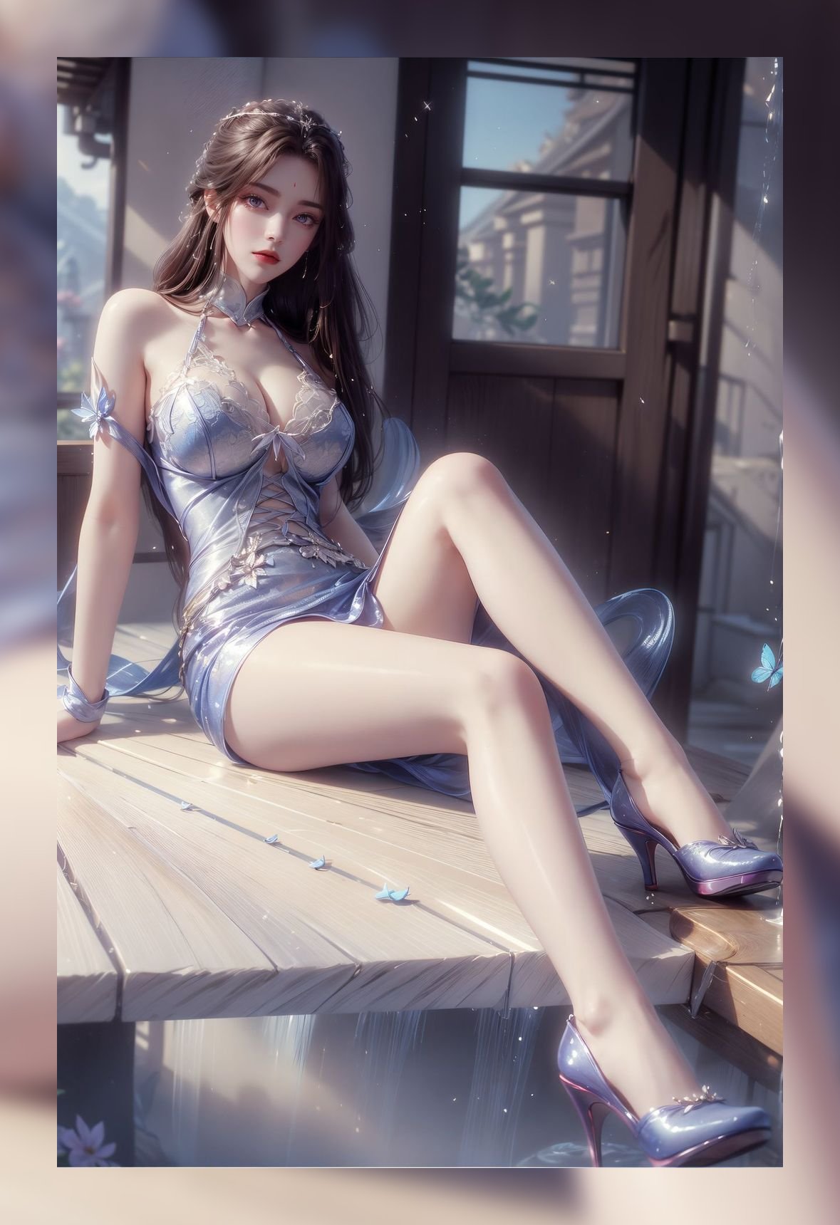 优秀的ai绘画完美世界月婵4k压缩包下载