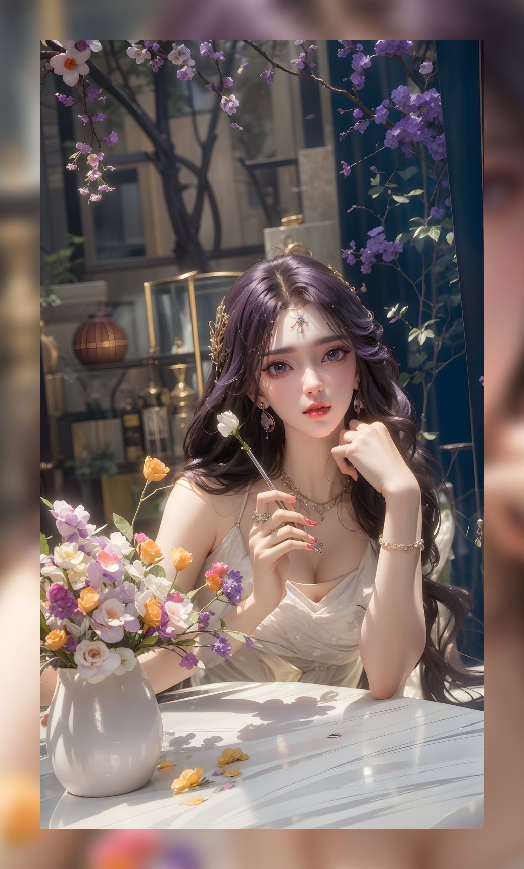 国潮ai素材完美世界云曦超清4k压缩包下载