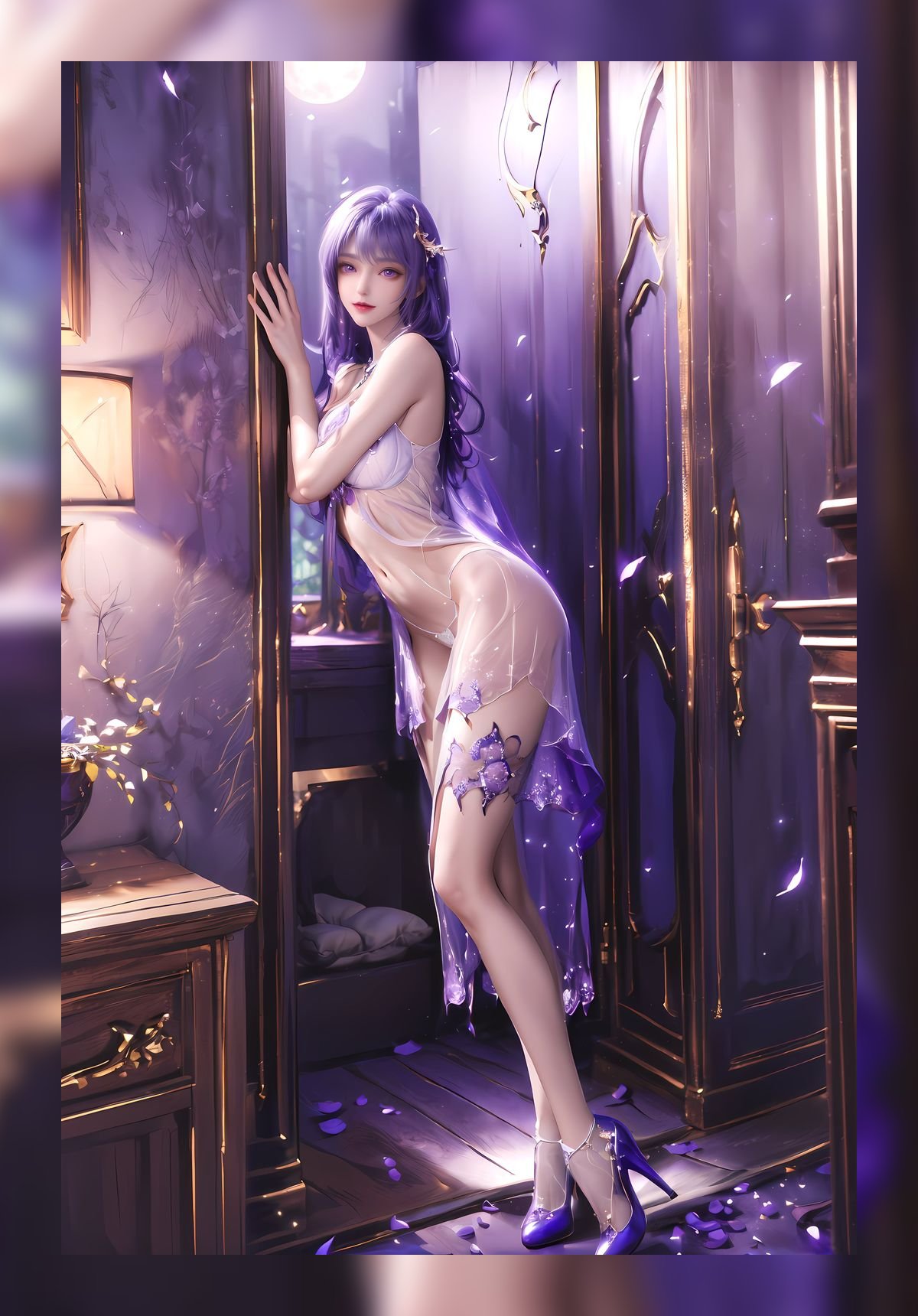 新出炉ai桌面神印王座圣采儿高分辨率4k打包壁纸