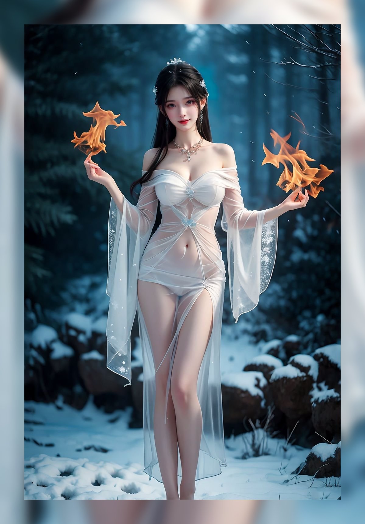 优秀作品ai桌面完美世界清漪高质量6k图包打包