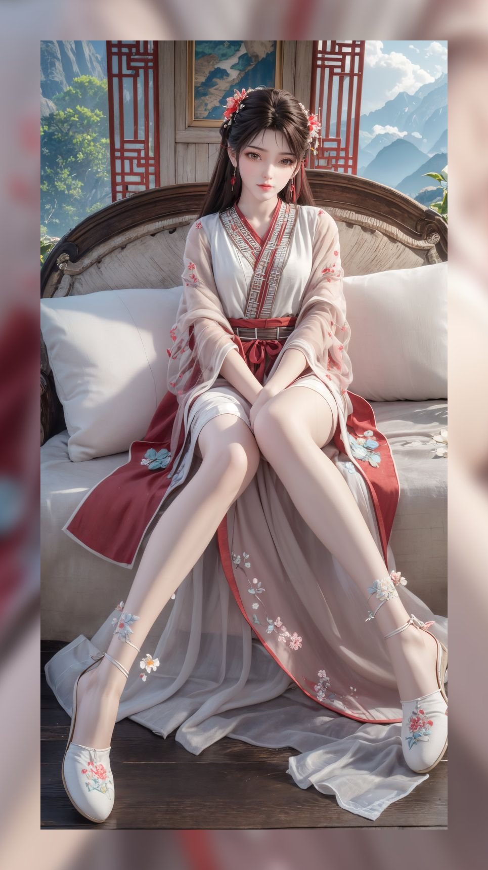 精美的建模身材完美世界火灵儿高质量6k合集壁纸