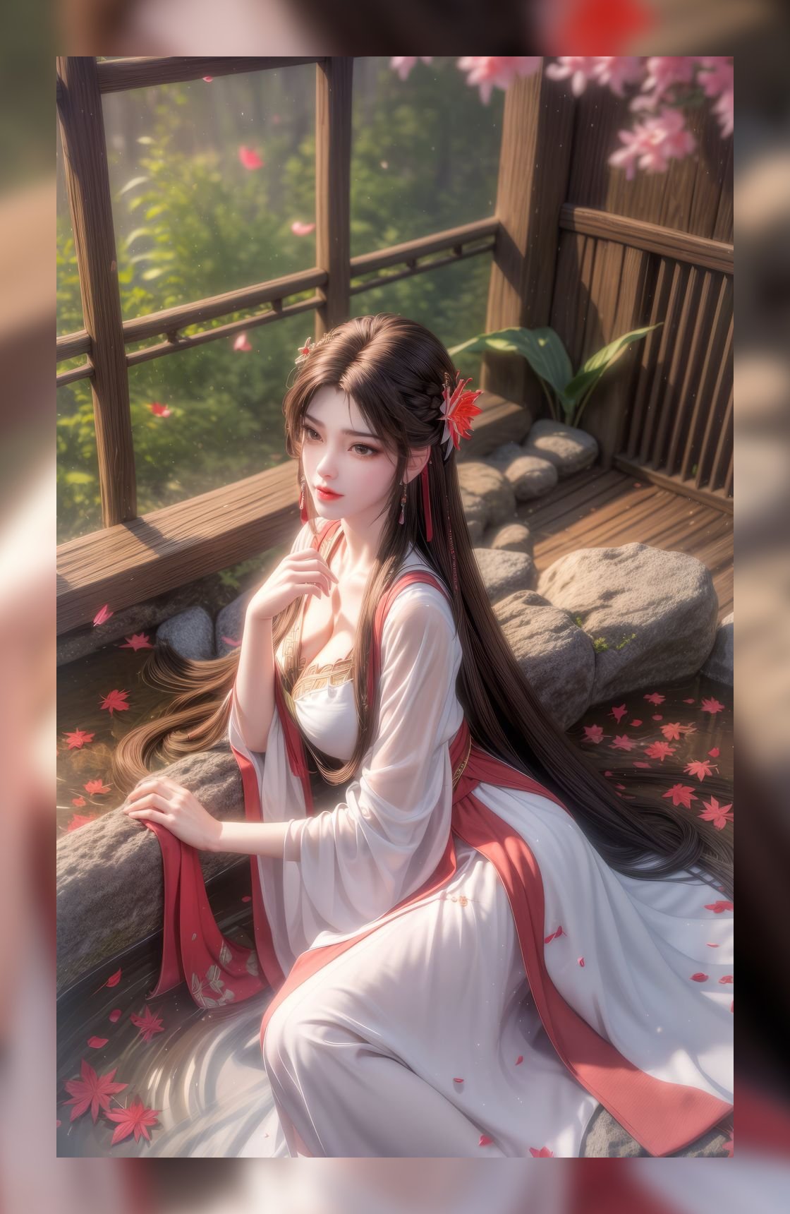 优秀作品建模身材完美世界火灵儿4k壁纸打包