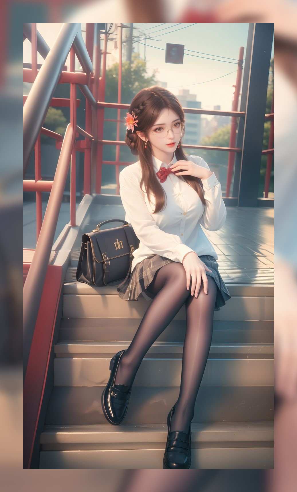 精美的ai绘画完美世界火灵儿超清6k打包下载