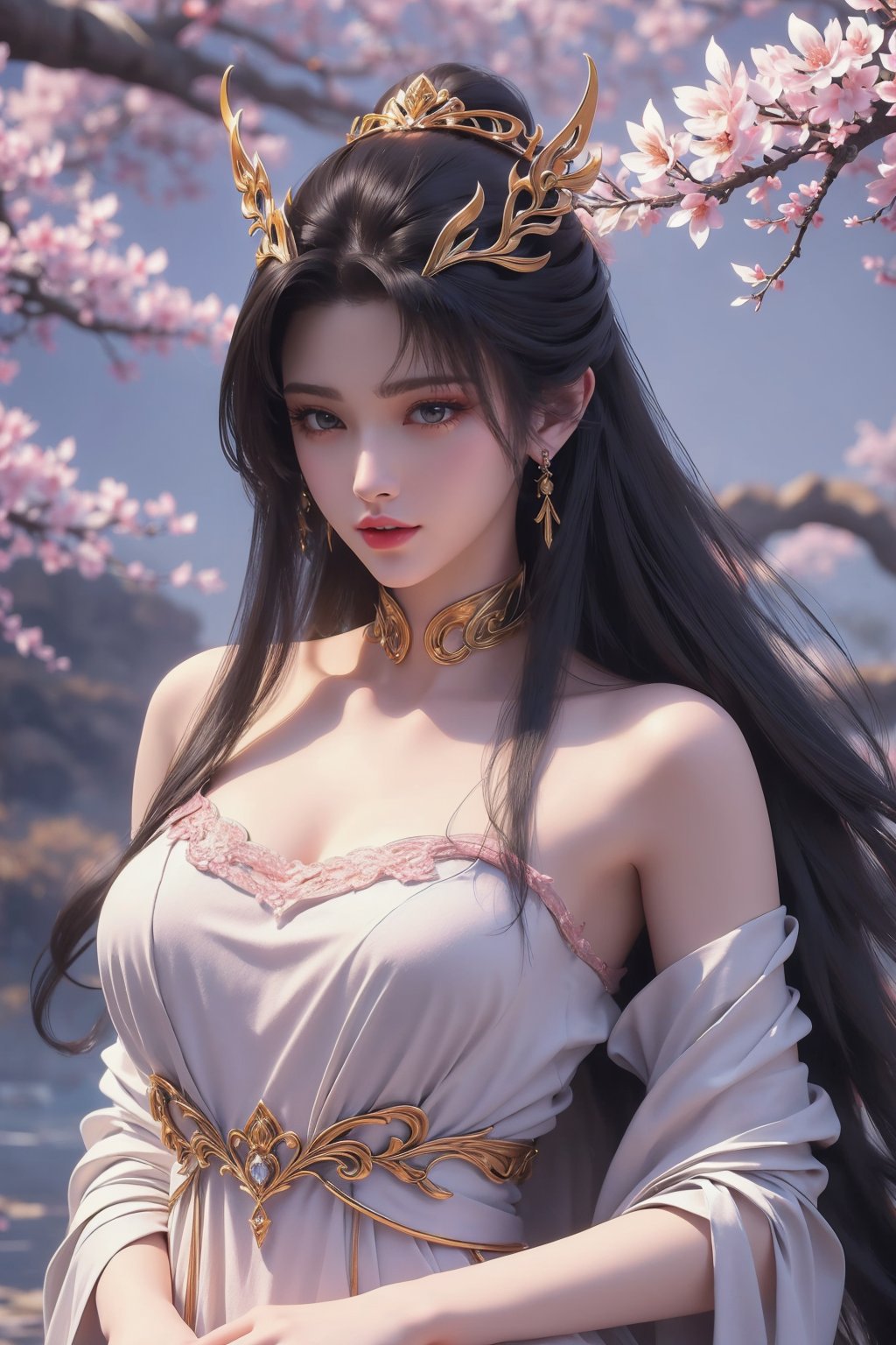 国潮ai女神完美世界天狐仙子高质量4k壁纸打包