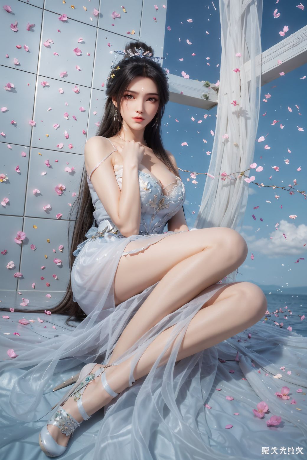 优秀作品ai素材诛仙陆雪琪精美6k壁纸打包