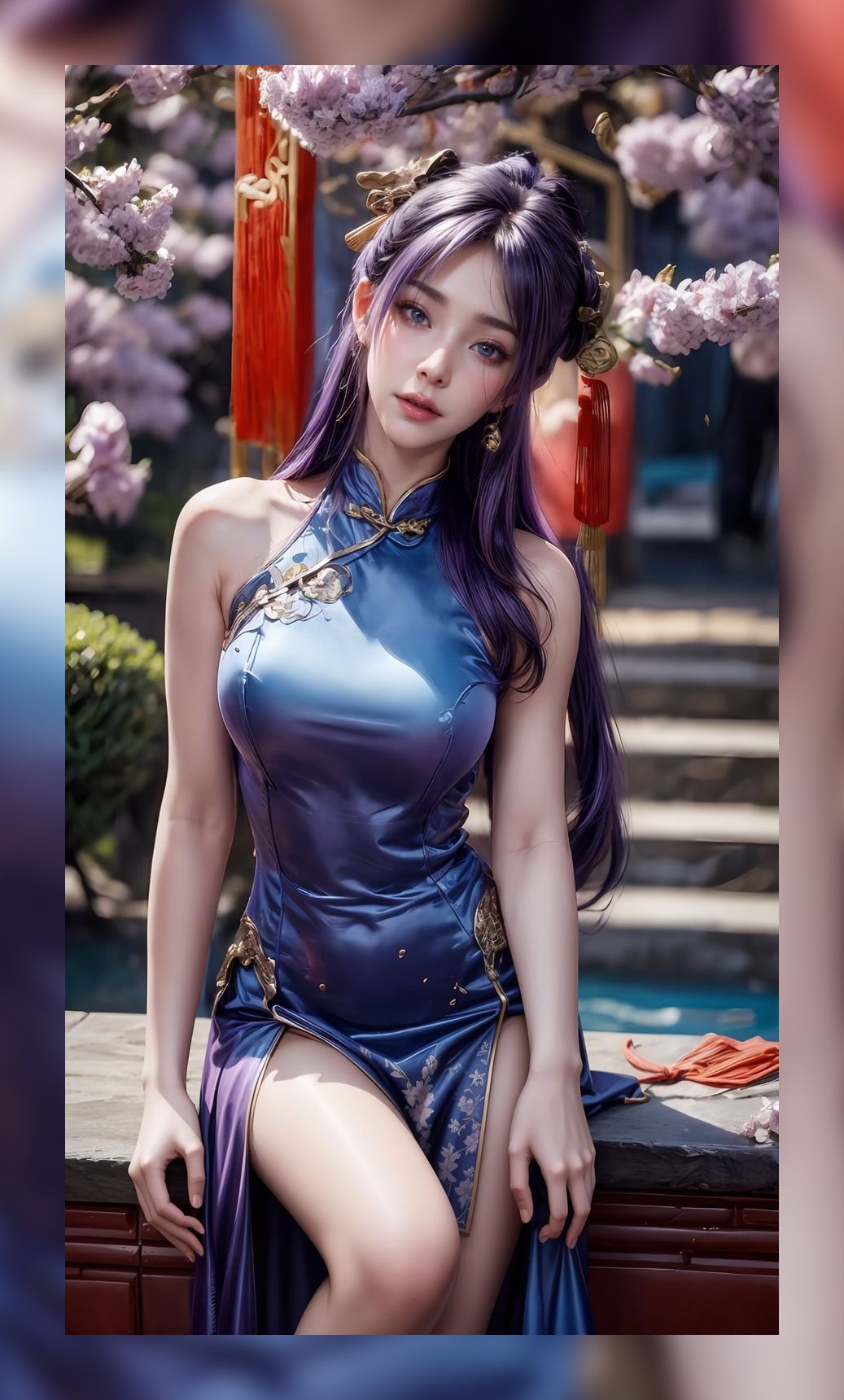 热门ai素材遮天姬紫月高质量8k壁纸打包