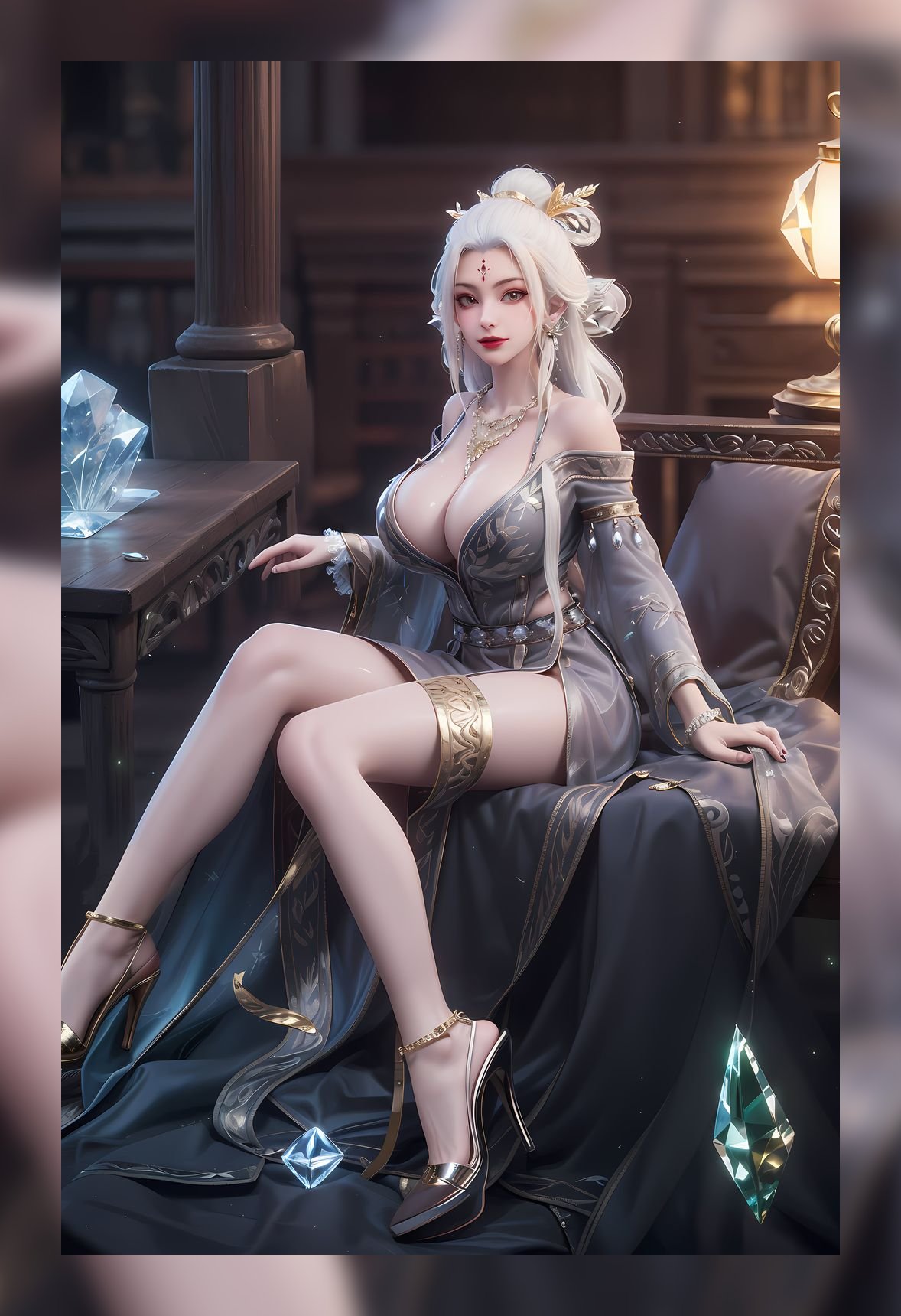 国潮性感诛仙小白高质量8k打包下载