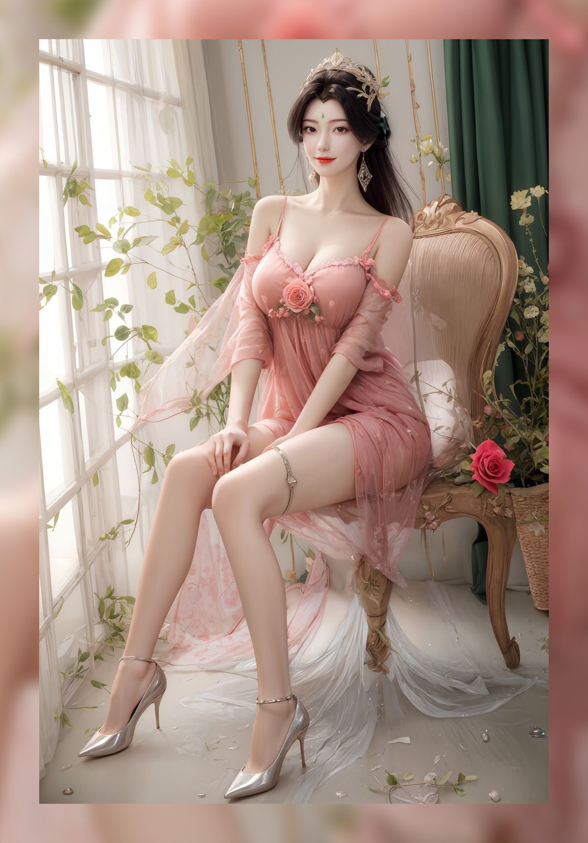 炸裂的ai壁纸完美世界柳神高分辨率4k图包下载