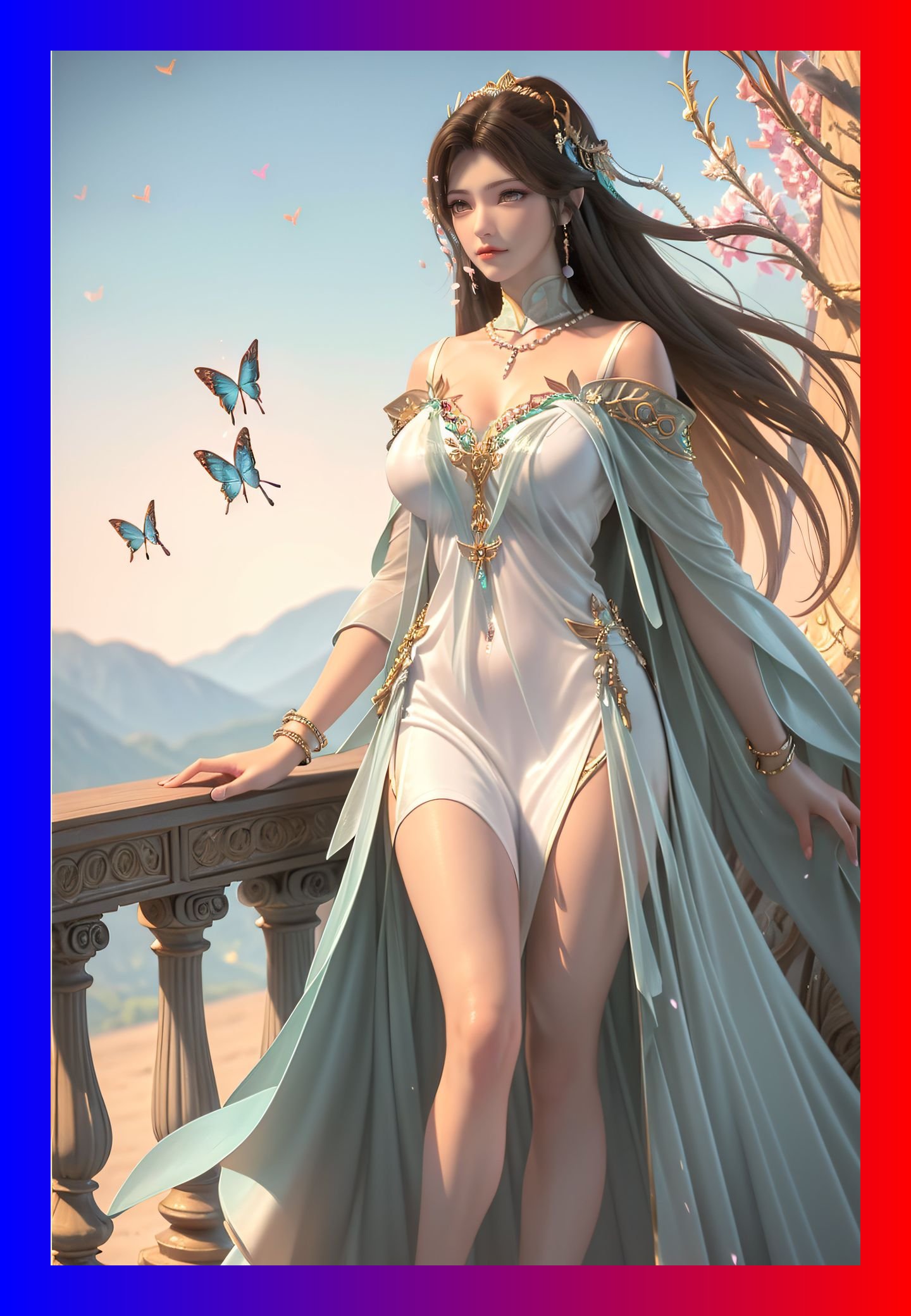 国潮性感百炼成神溪幼琴超清4k图包壁纸