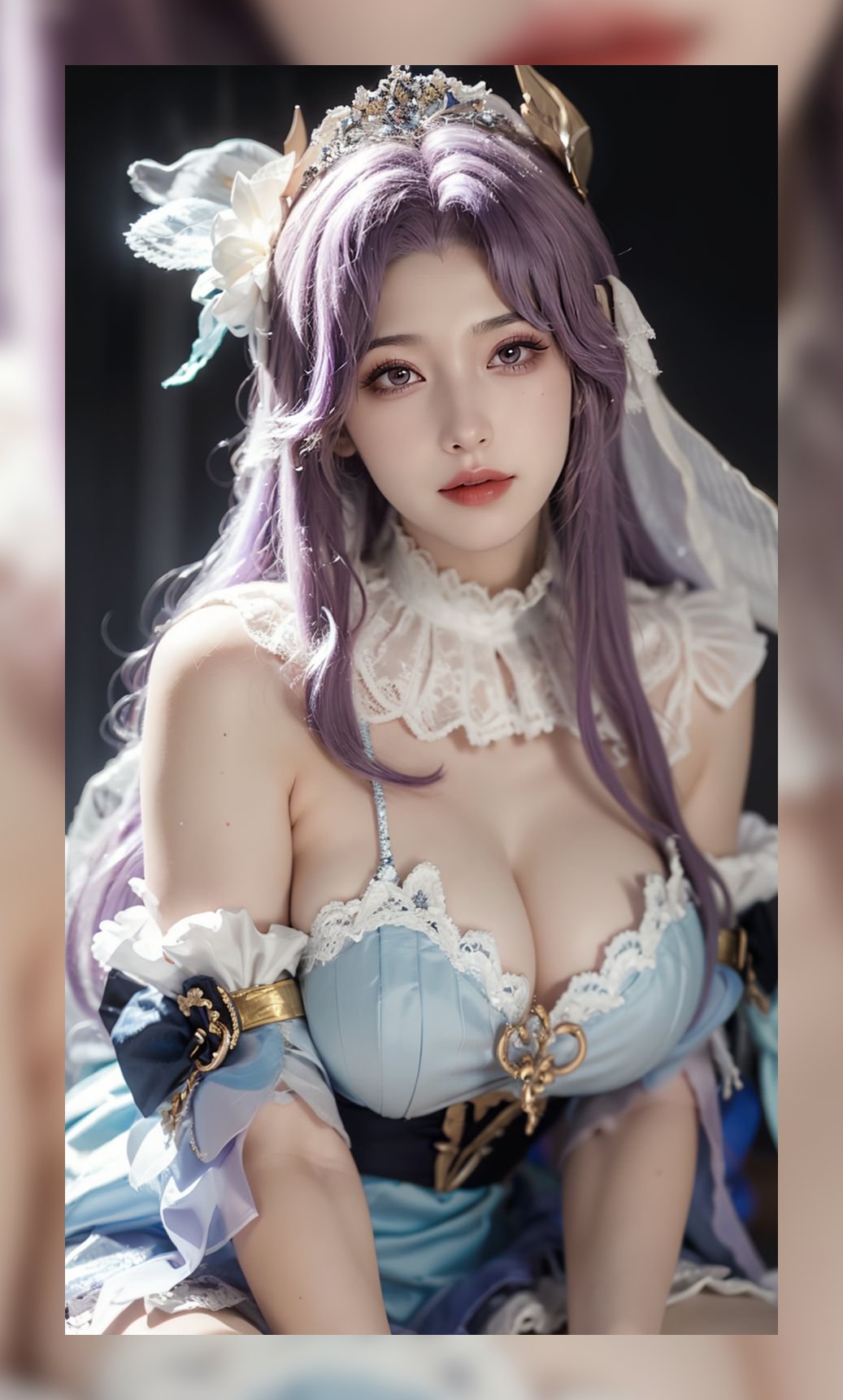 新出炉建模脸王者荣耀大乔精美8k合集壁纸