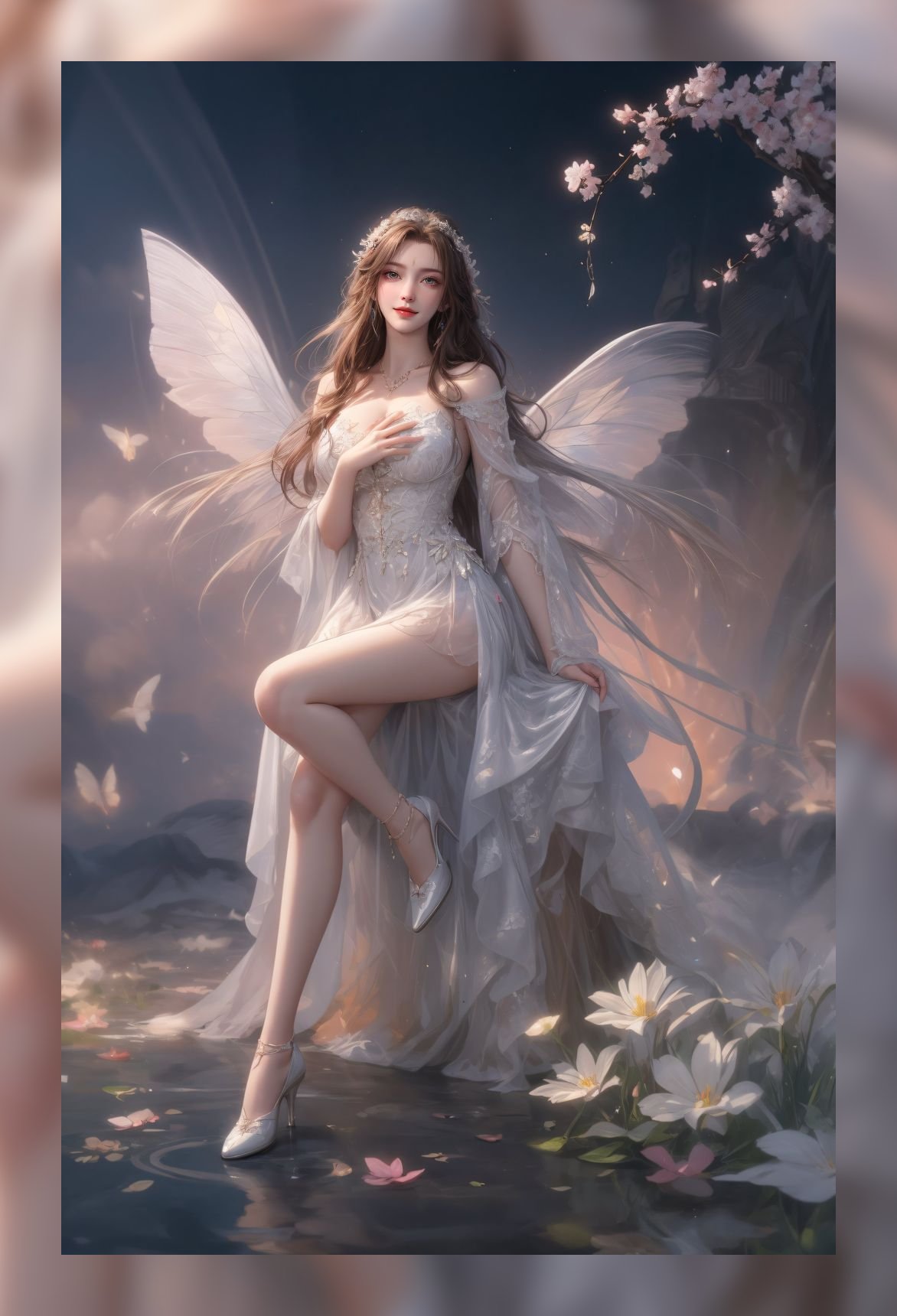 国风ai桌布完美世界清漪高清8k合集下载