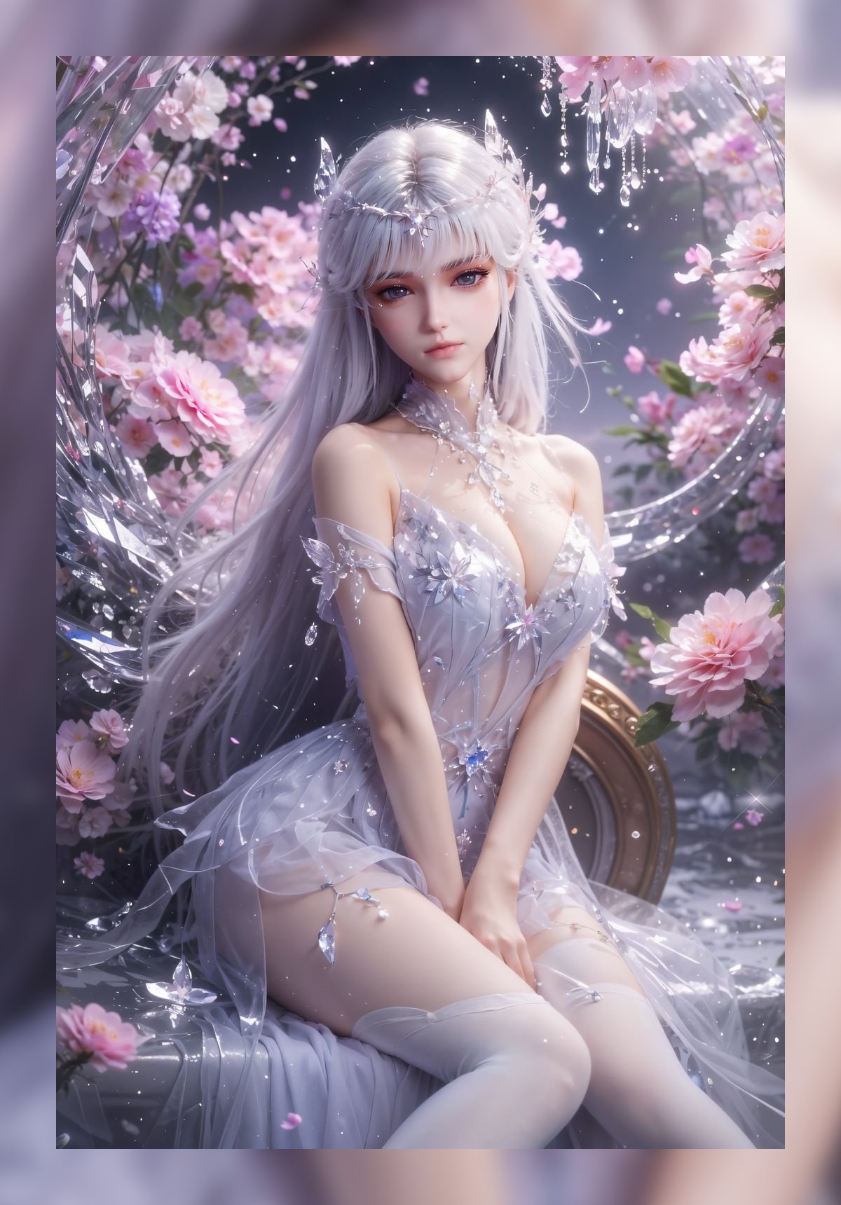 国风ai素材神印王座圣采儿优质8k壁纸打包