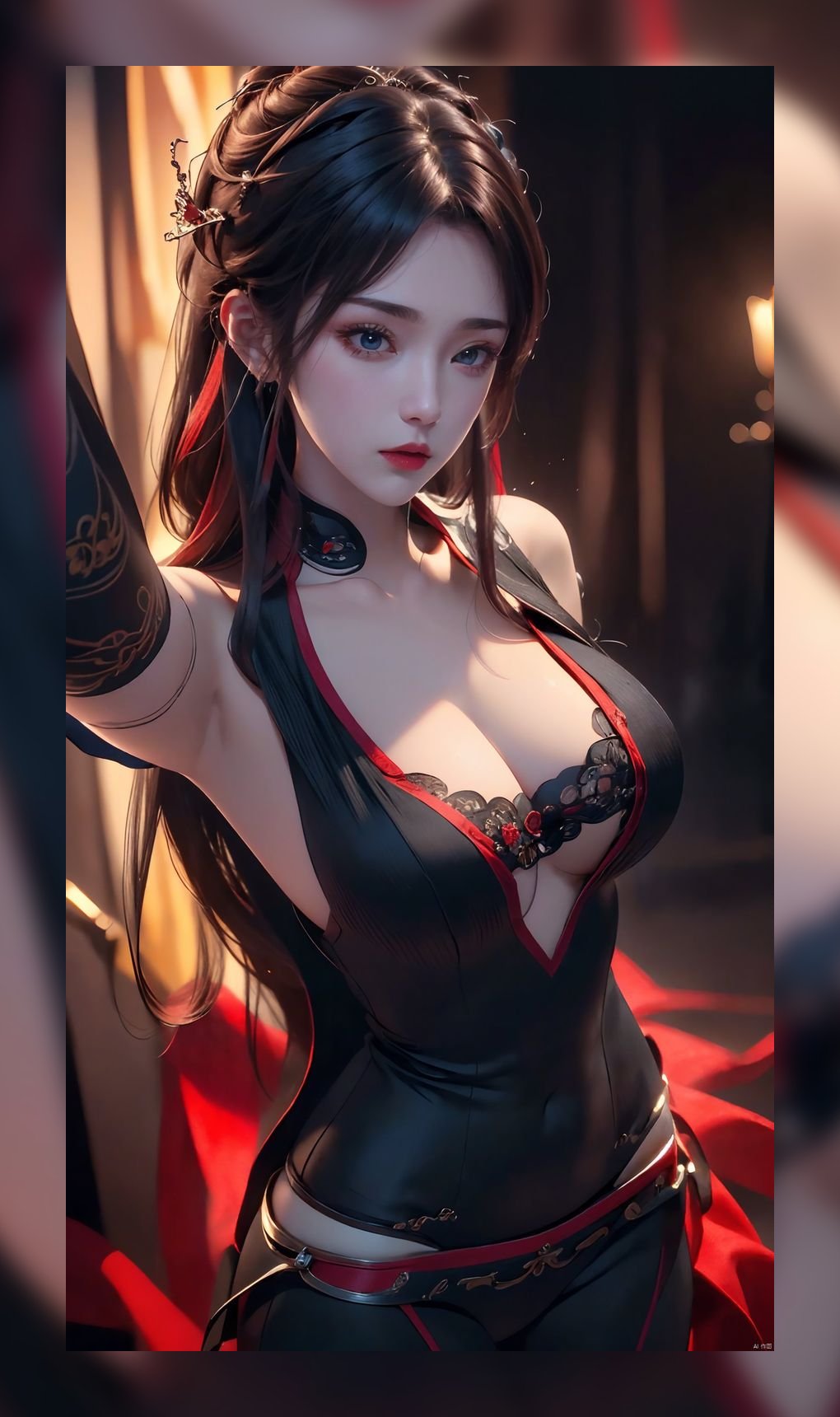 精美的ai绘画斗破苍穹云韵高分辨率8k壁纸下载