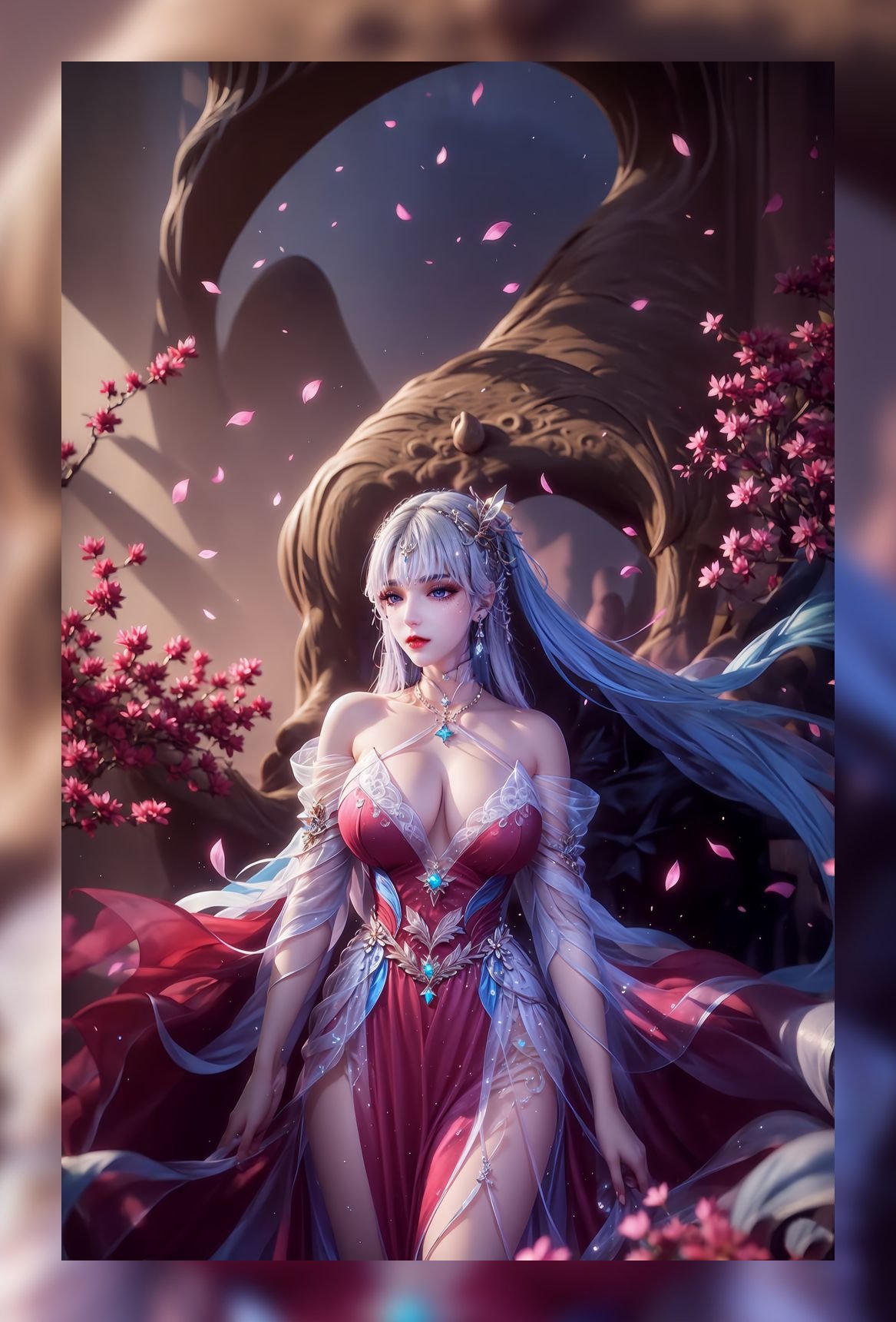 新出炉建模脸神印王座圣采儿高清4k整理合集