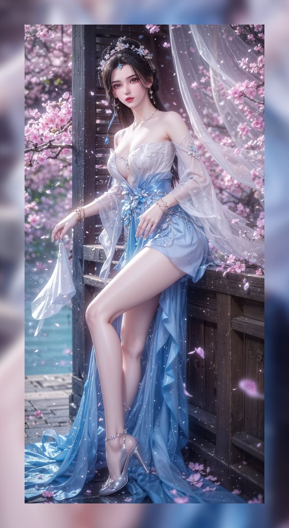 国潮ai女生仙逆李慕婉4k图包下载