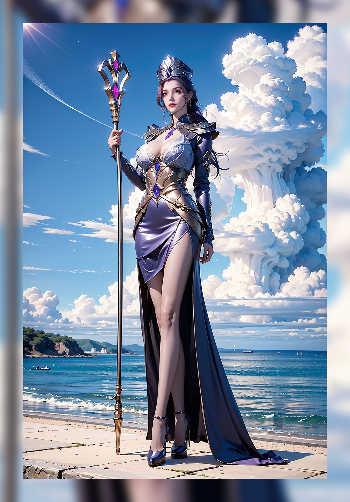 国风ai壁纸斗罗大陆比比东8k合集下载