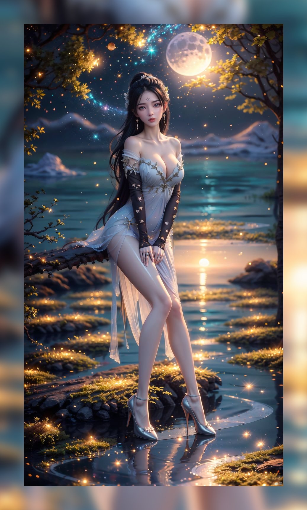 精致ai绘画完美世界清漪8k下载打包