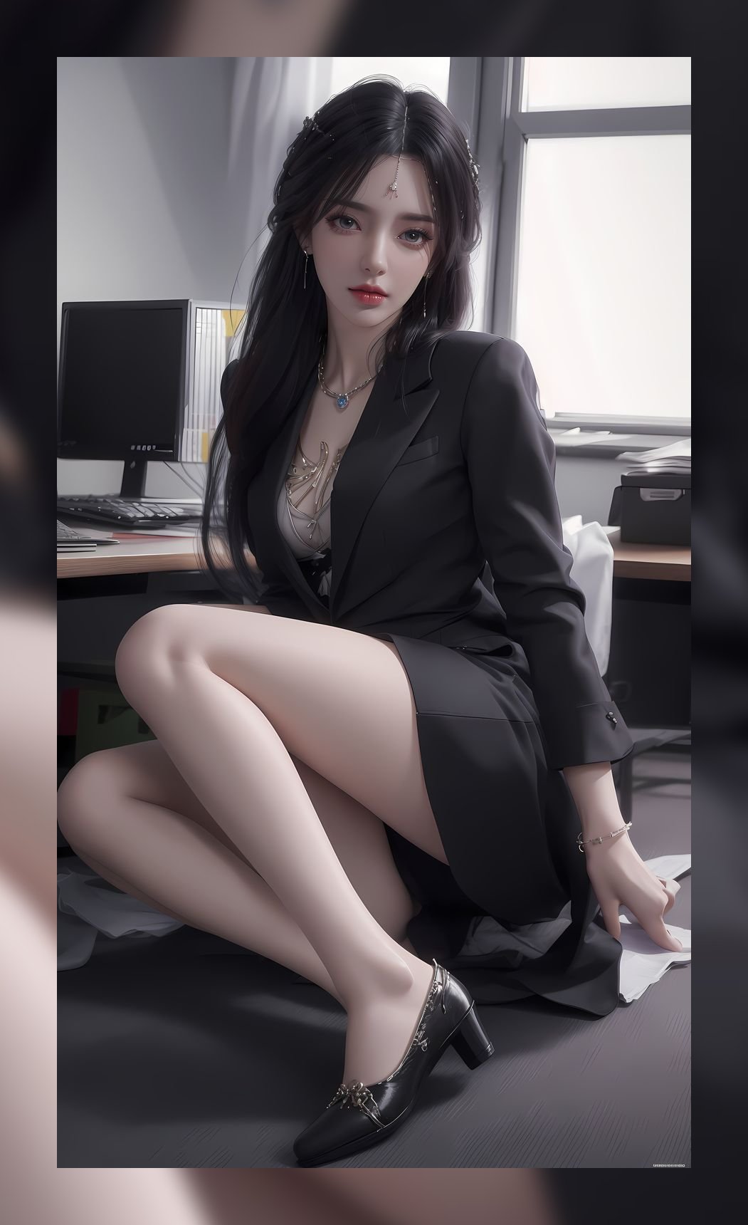 精美的ai女生完美世界云曦4k整理下载