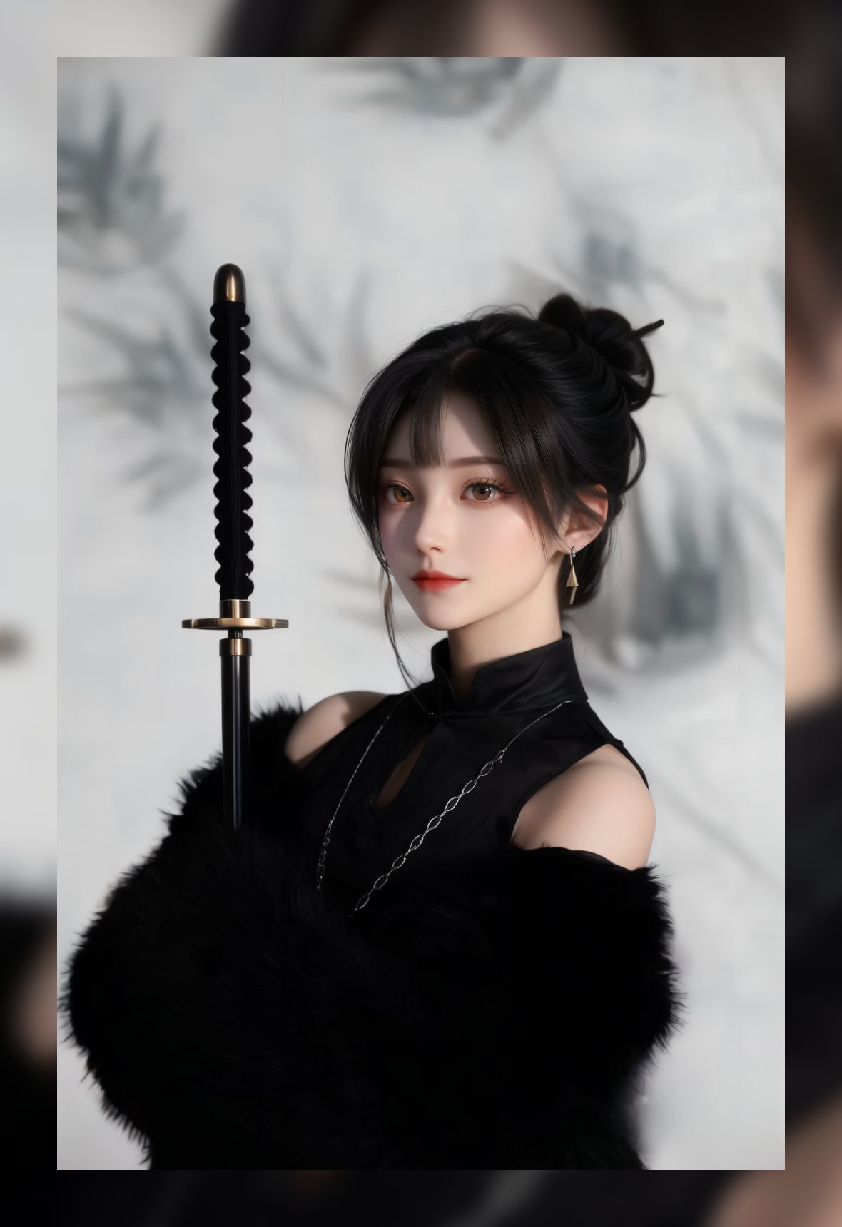 最新ai素材完美世界柳神高分辨率8k打包下载