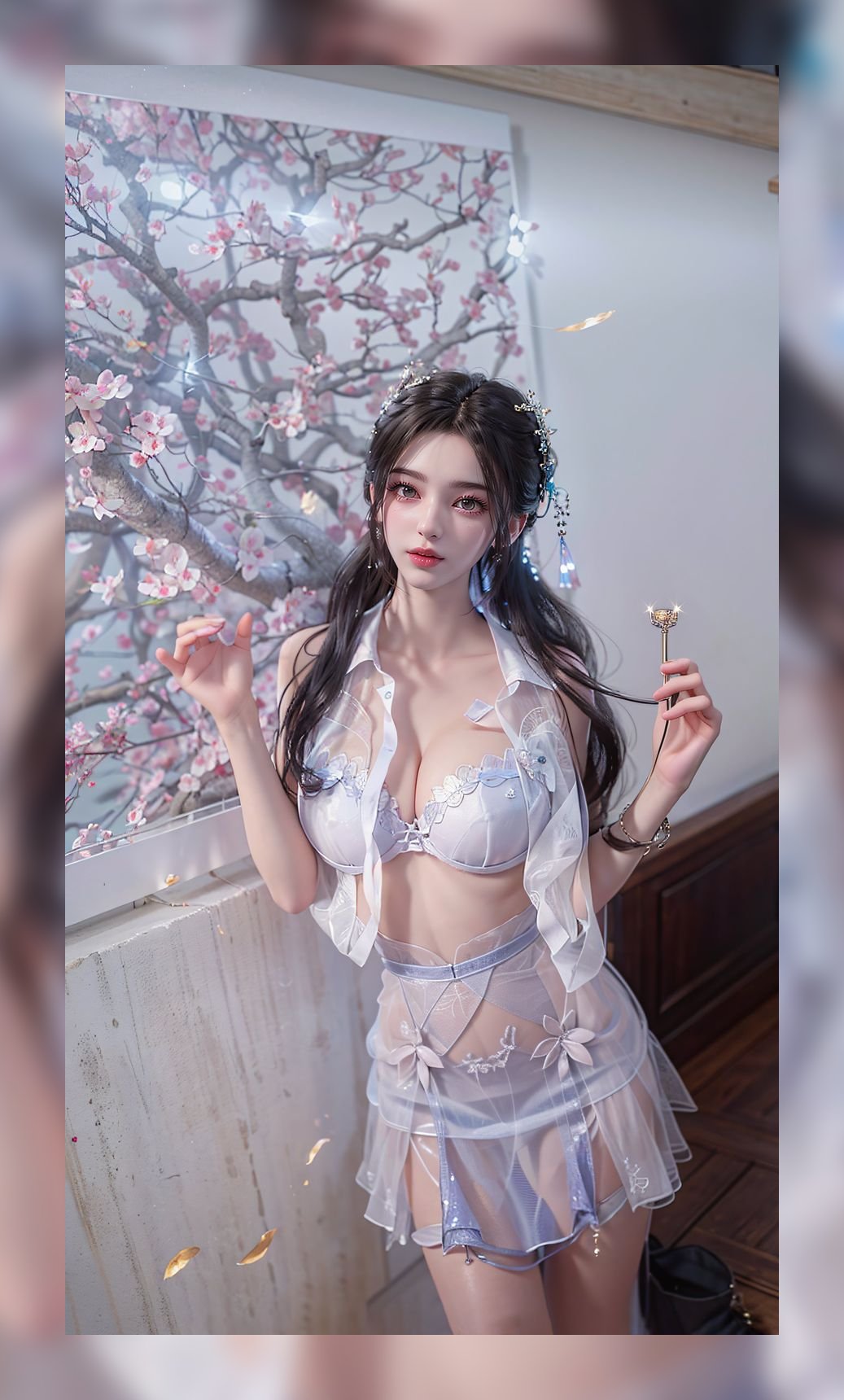 精致ai桌面仙逆李慕婉8k打包壁纸