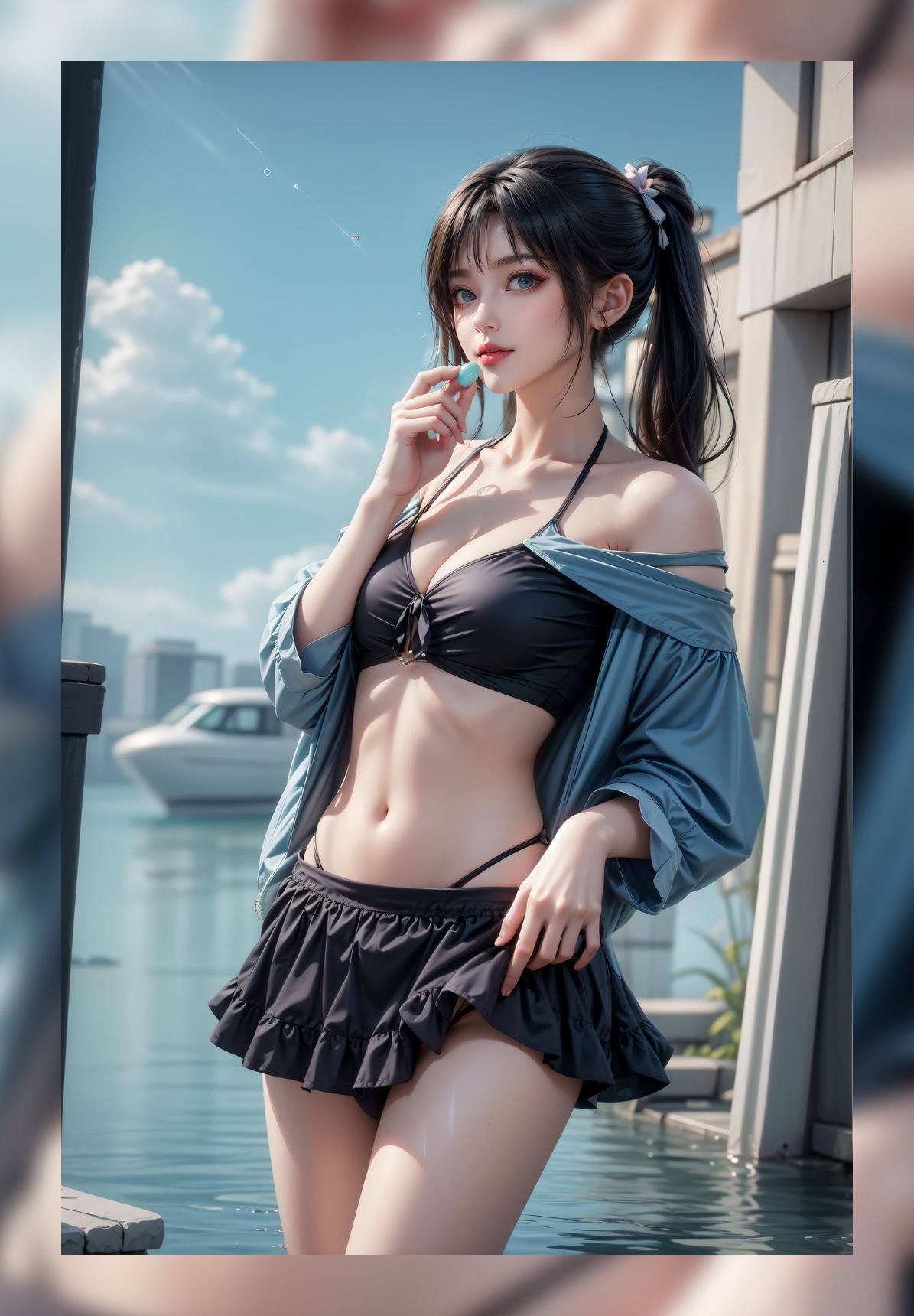 精致ai绘画诛仙碧瑶高质量4k壁纸打包