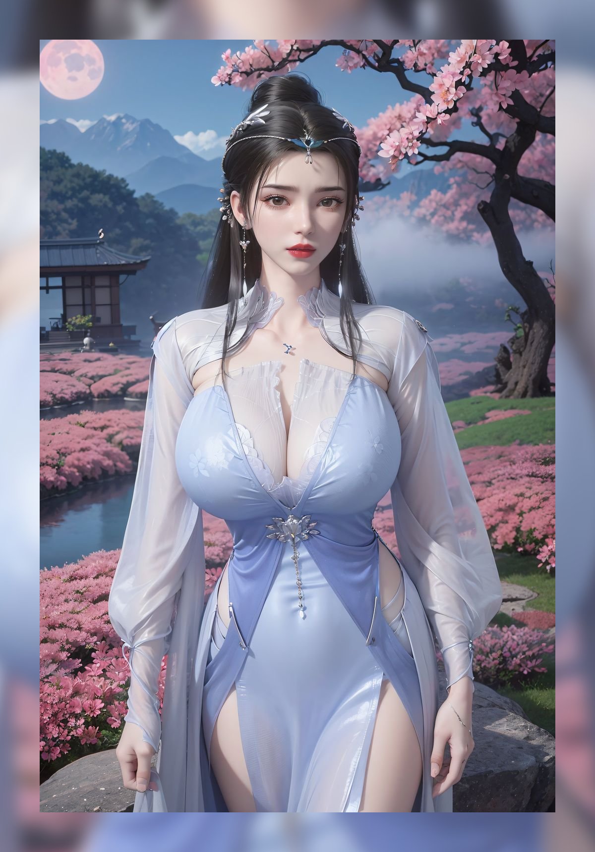 精美的ai生成仙逆李慕婉8k合集壁纸